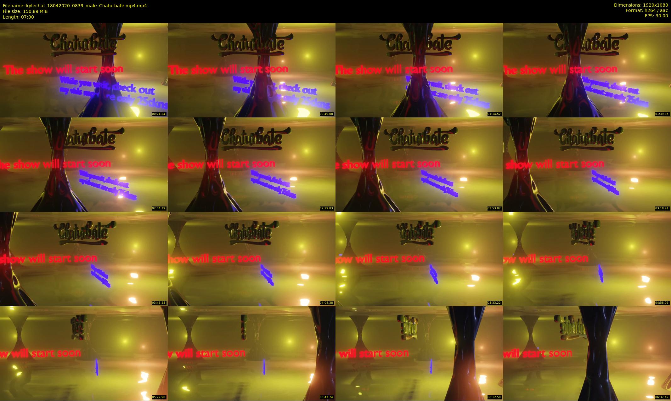 kylechat — 7 minute Chaturbate male cam show recording, 1080p, Apr 18, 2020