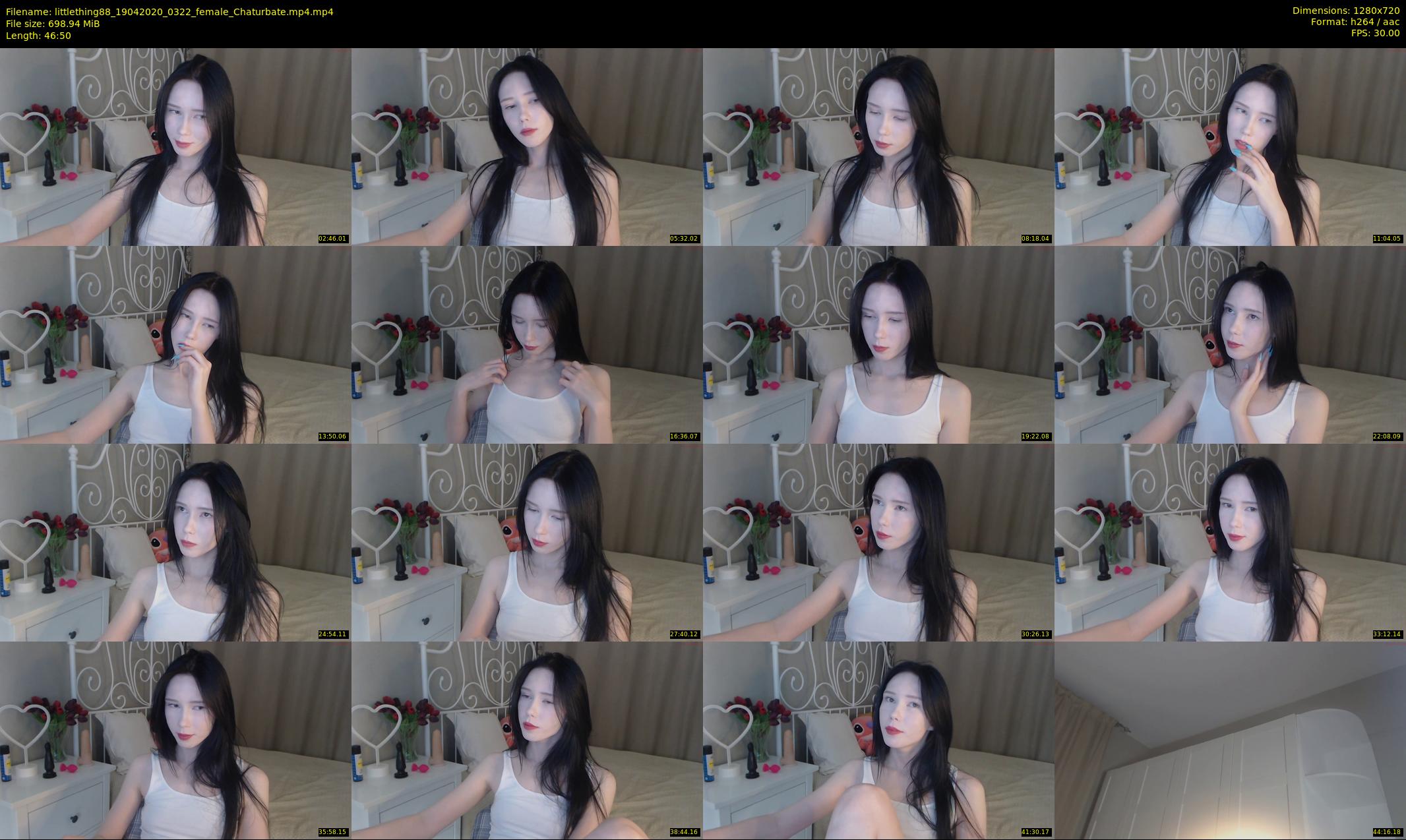 littlething88 — 47 minute Chaturbate female cam show recording, 720p, Apr 19, 2020