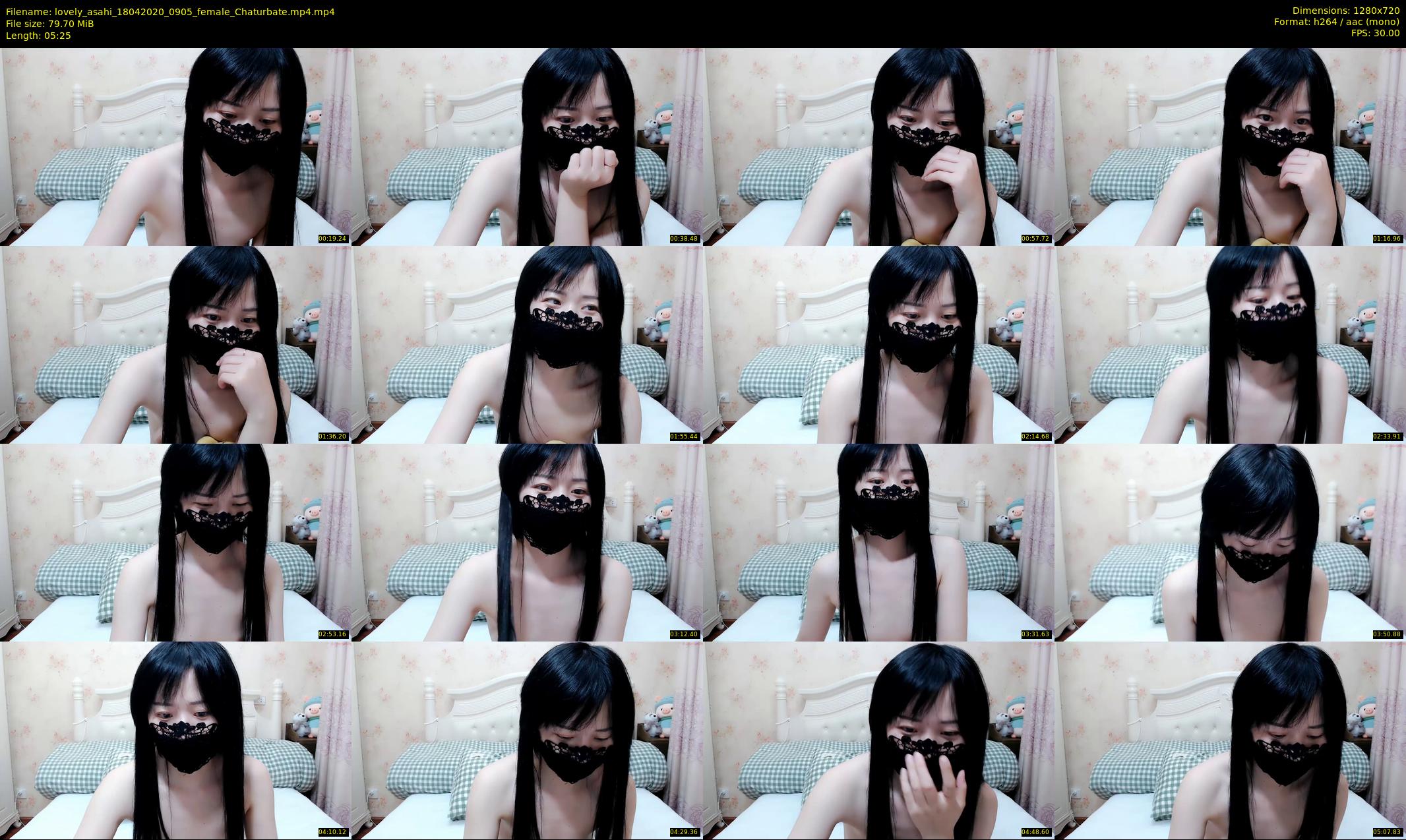 lovely_asahi — 6 minute Chaturbate female cam show recording, 720p, Apr 18, 2020