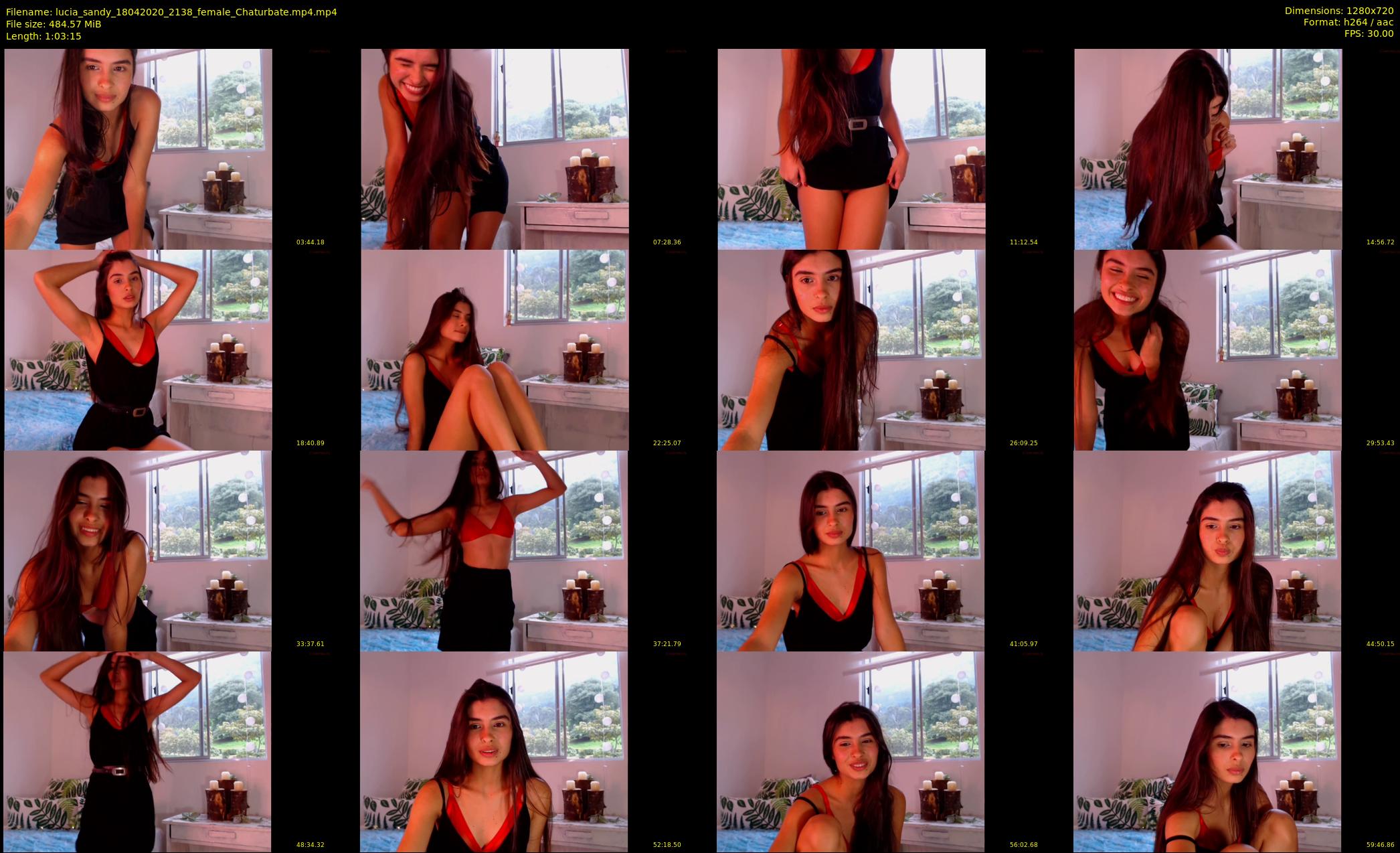 lucia_sandy — 64 minute Chaturbate female cam show recording, 720p, Apr 18, 2020