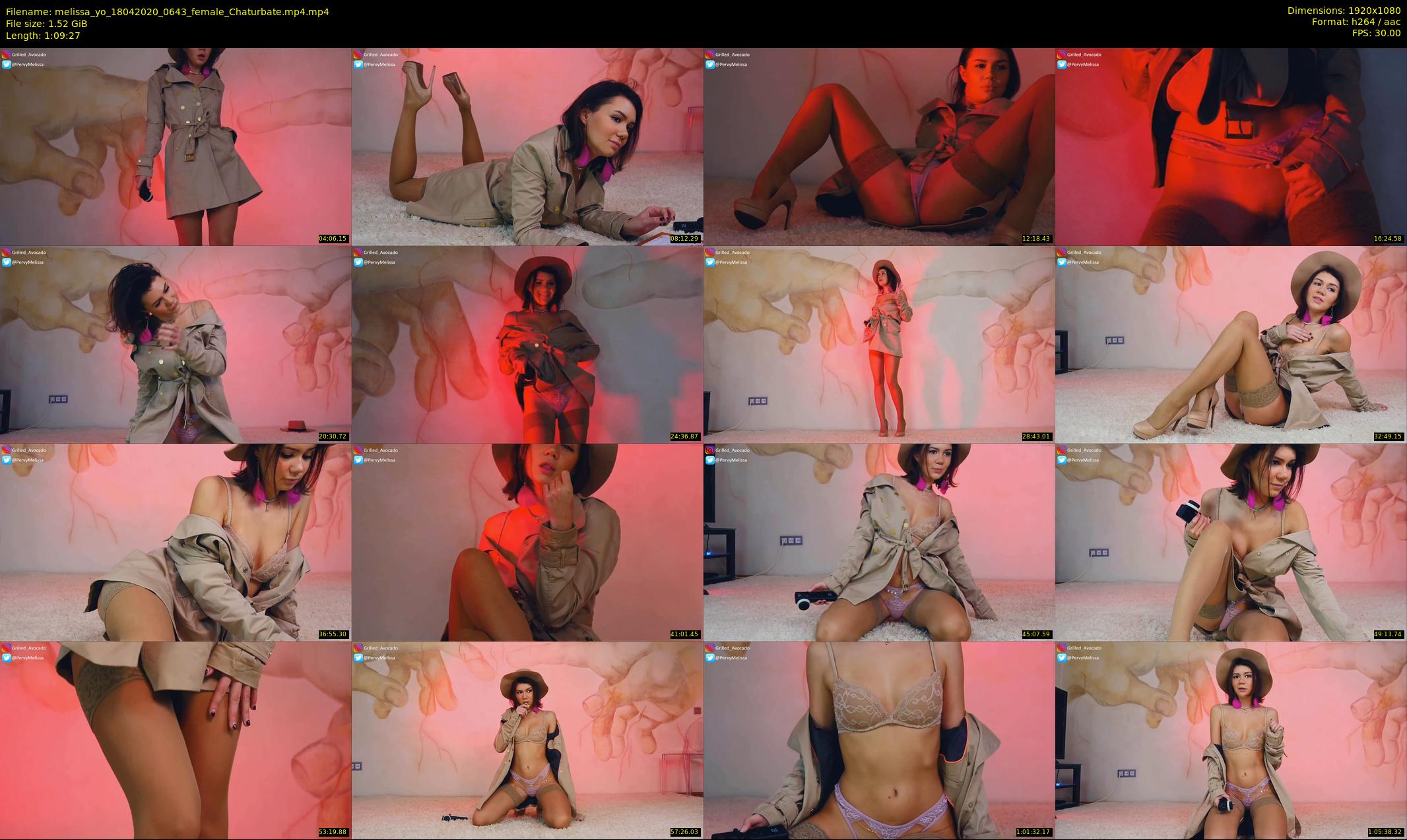 melissa_yo — 70 minute Chaturbate female cam show recording, 1080p, Apr 18, 2020