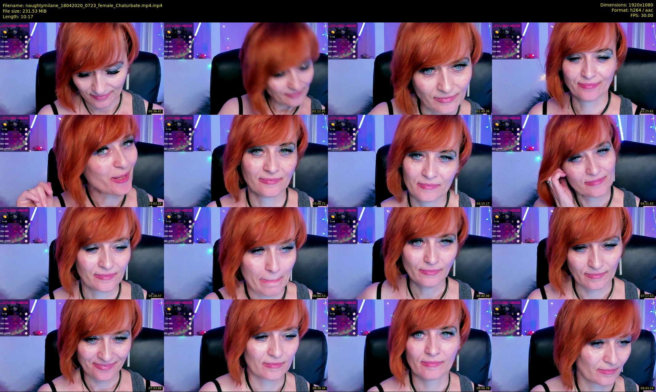 naughtymilane — 11 minute Chaturbate female cam show recording, 1080p, Apr 18, 2020