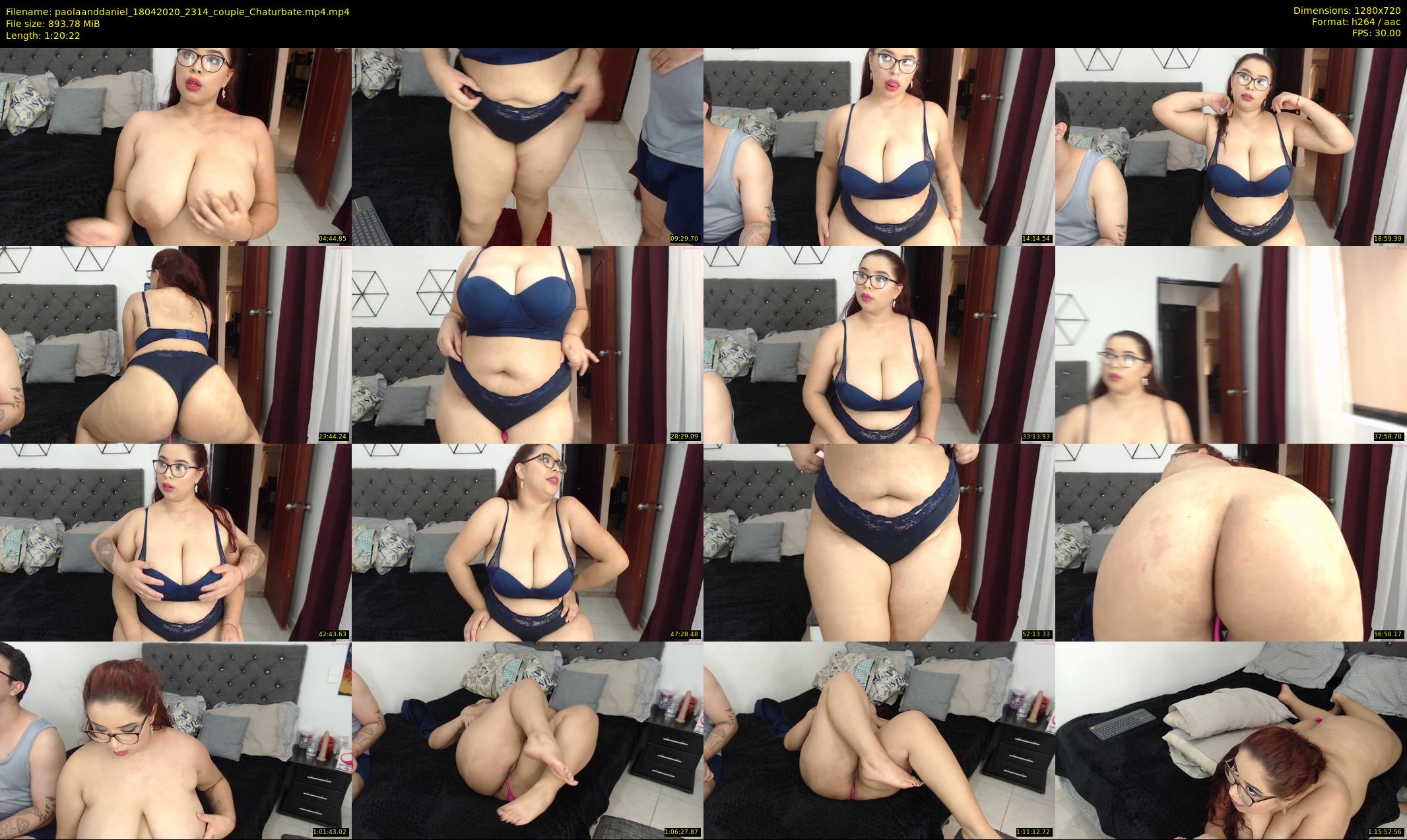 paolaanddaniel — 81 minute Chaturbate couple cam show recording, 720p, Apr 18, 2020