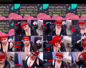 pyrowayne — 54 minute Chaturbate female cam show recording, 720p, Apr 19, 2020