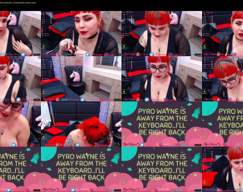 pyrowayne — 54 minute Chaturbate female cam show recording, 720p, Apr 19, 2020