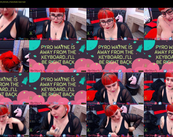 pyrowayne — 54 minute Chaturbate female cam show recording, 720p, Apr 19, 2020