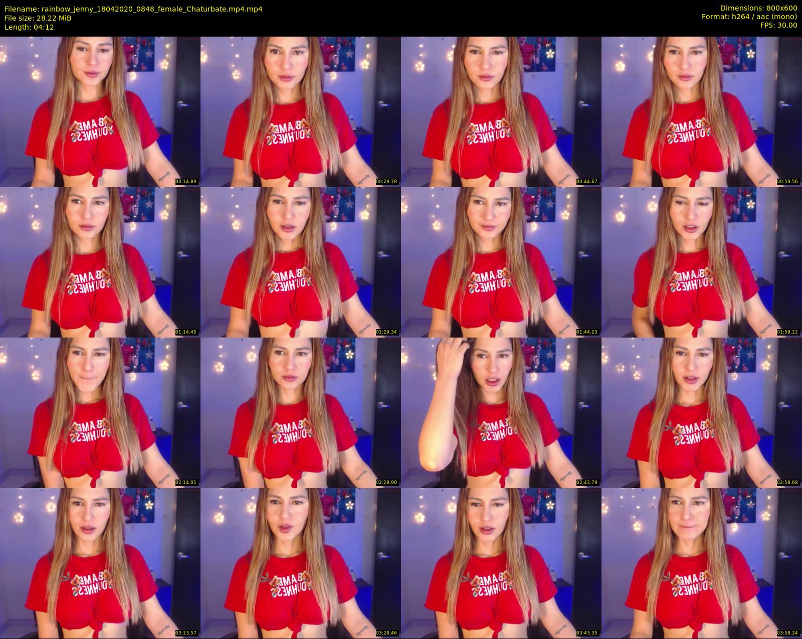 rainbow_jenny — 5 minute Chaturbate female cam show recording, 480p, Apr 18, 2020