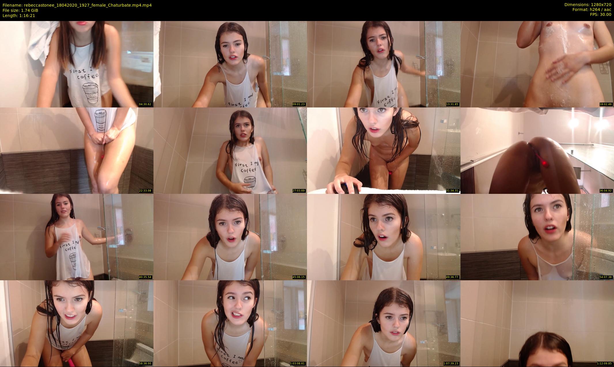 rebeccastonee — 77 minute Chaturbate female cam show recording, 720p, Apr 18, 2020