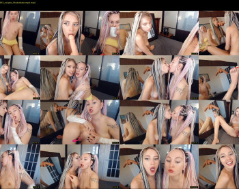 saraomega — 70 minute Chaturbate couple cam show recording, 1080p, Apr 18, 2020