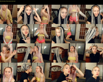 saraomega — 65 minute Chaturbate couple cam show recording, 1080p, Apr 18, 2020