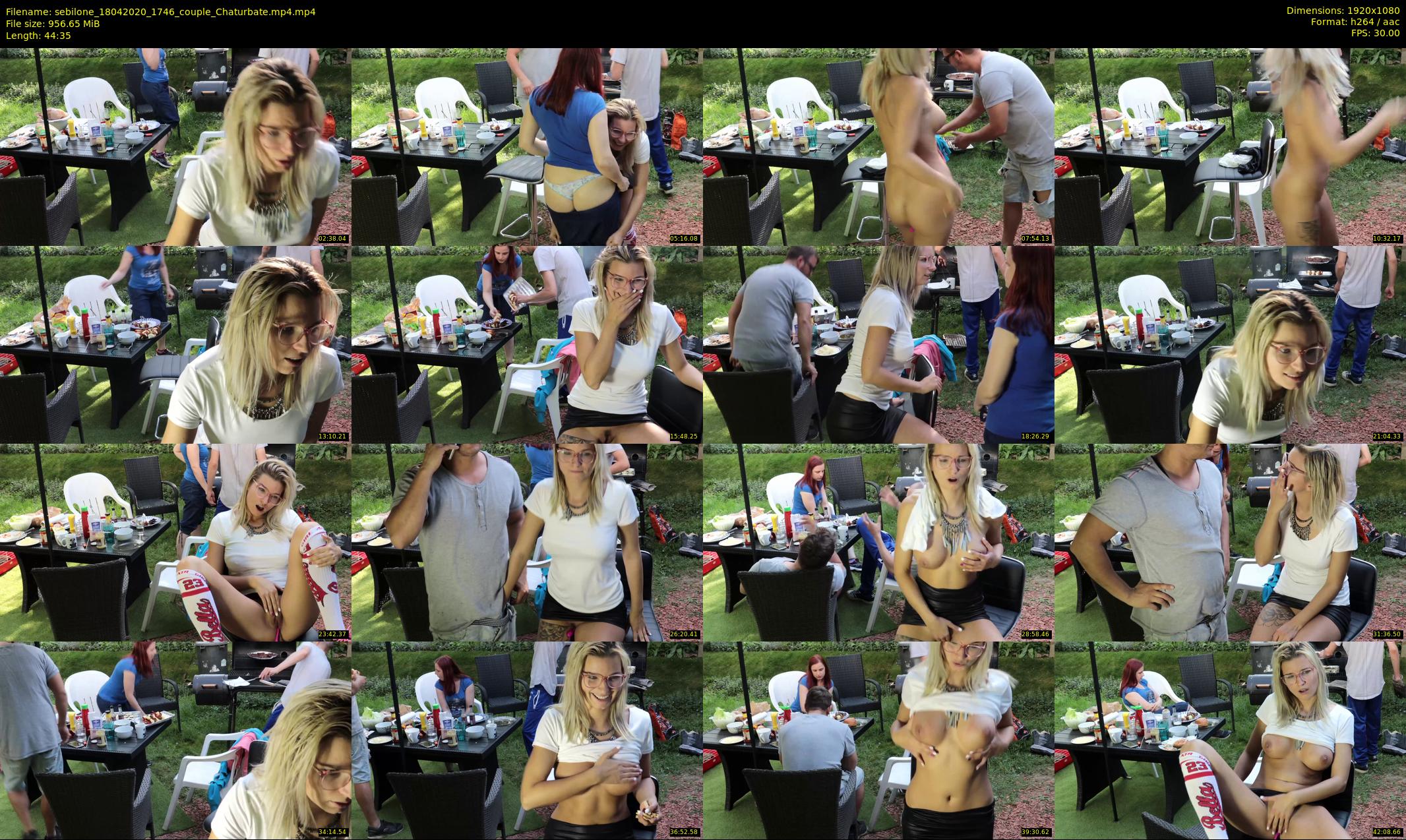 sebilone — 45 minute Chaturbate couple cam show recording, 1080p, Apr 18, 2020