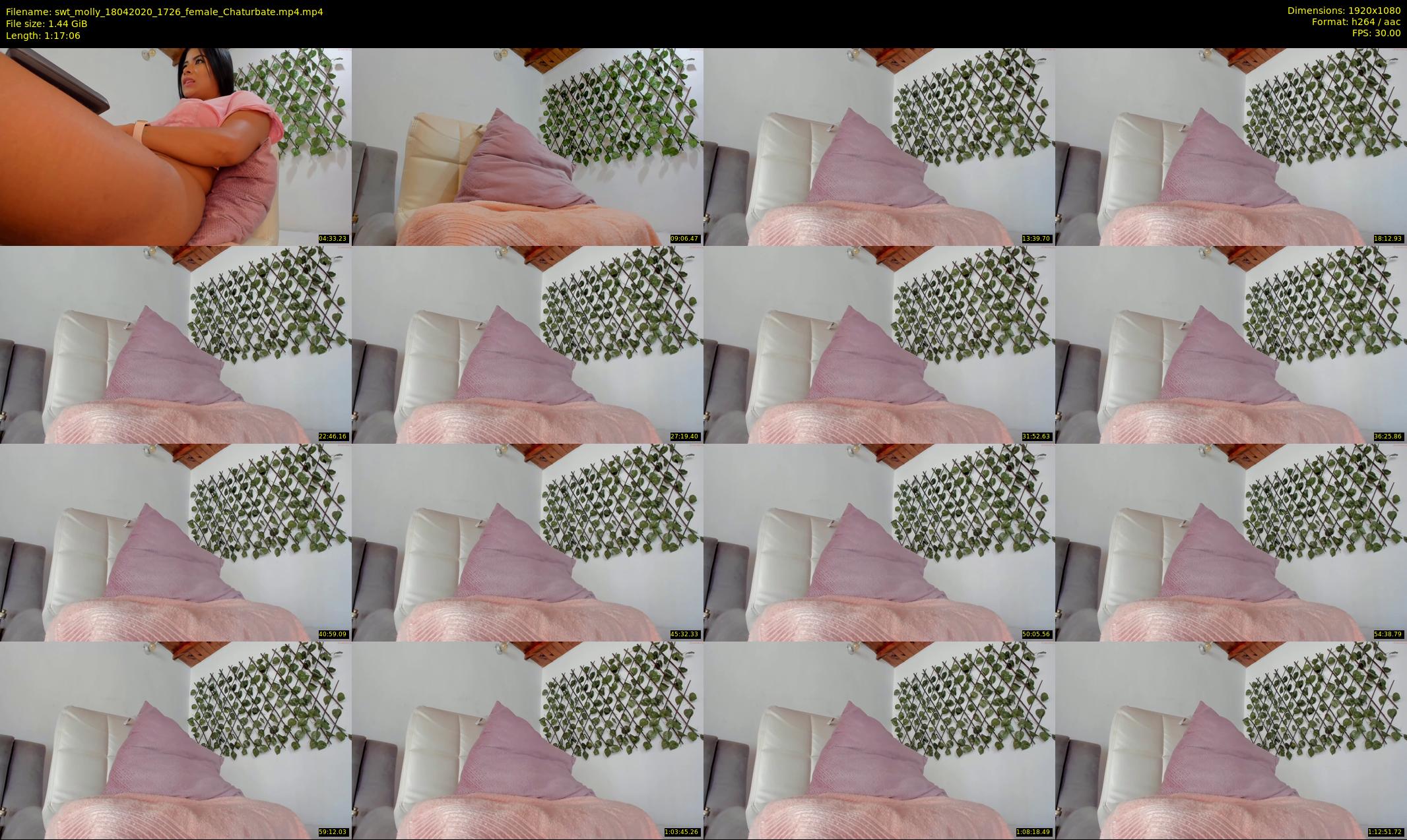 swt_molly — 78 minute Chaturbate female cam show recording, 1080p, Apr 18, 2020