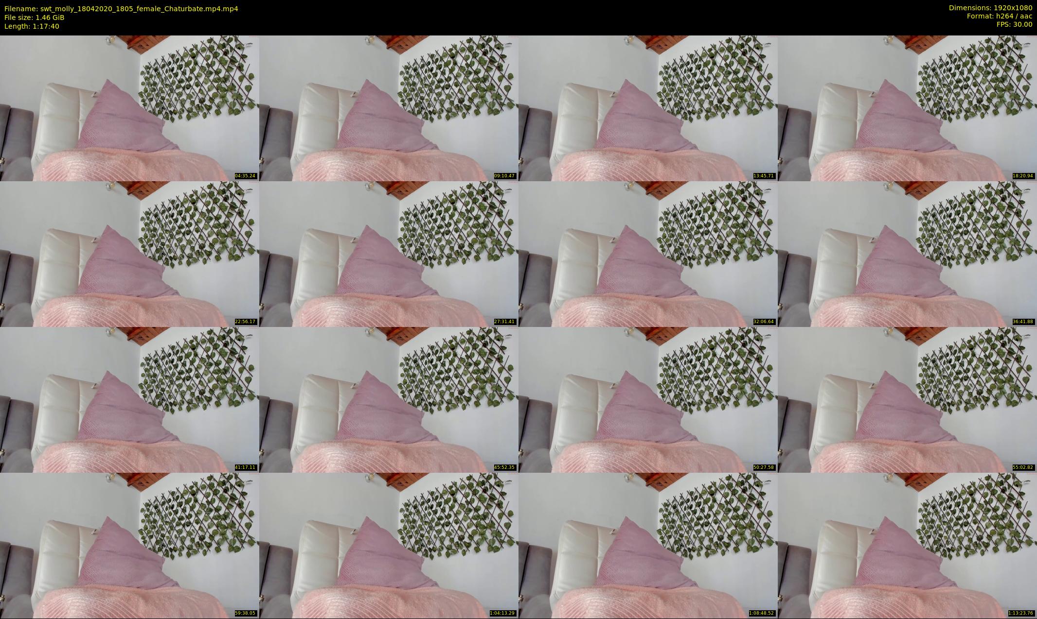 swt_molly — 78 minute Chaturbate female cam show recording, 1080p, Apr 18, 2020