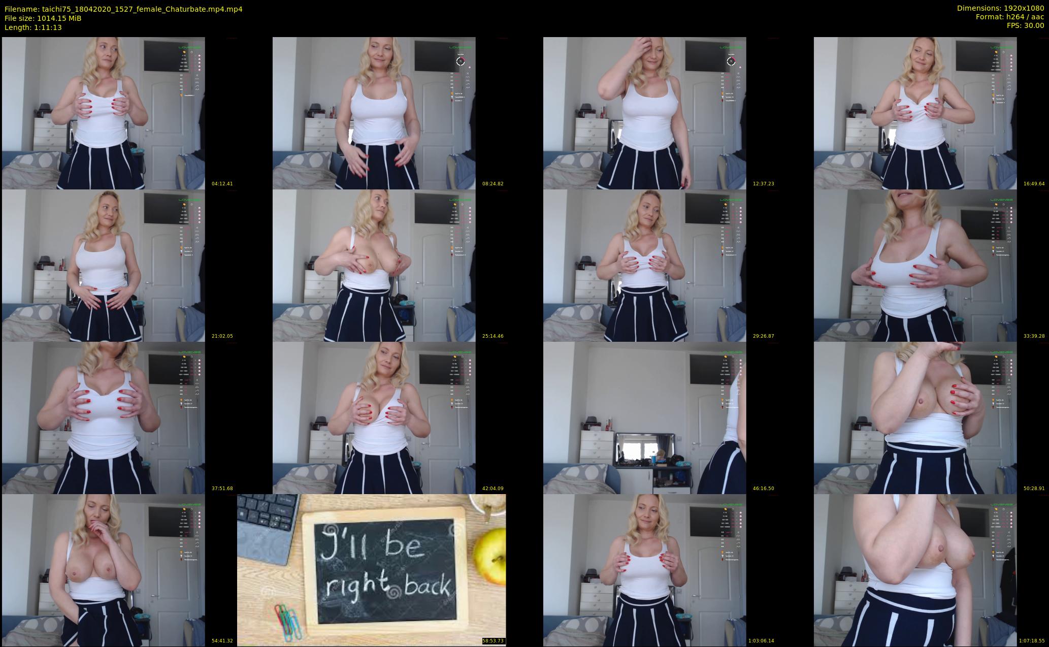 taichi75 — 72 minute Chaturbate female cam show recording, 1080p, Apr 18, 2020