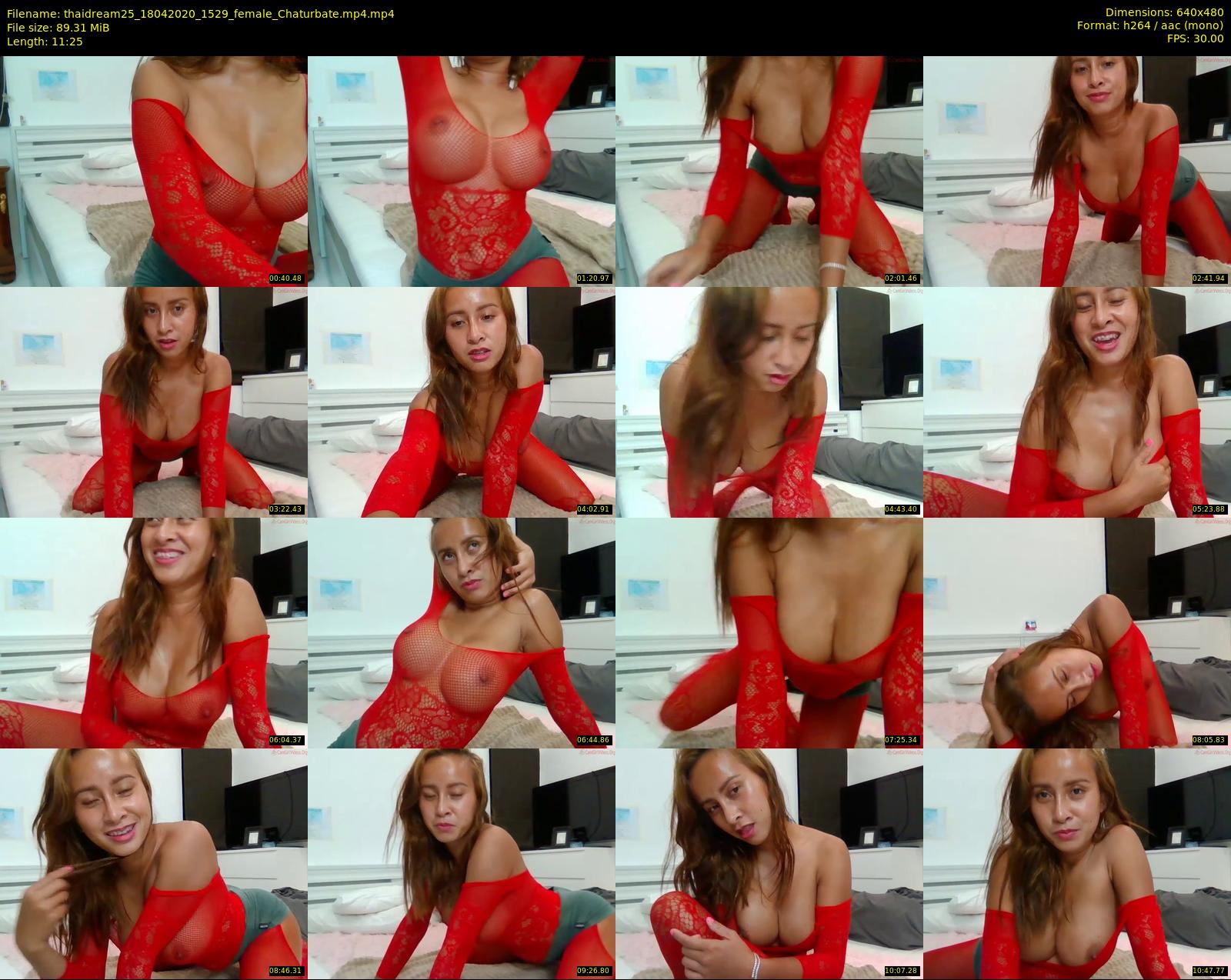 thaidream25 — 12 minute Chaturbate female cam show recording, 480p, Apr 18, 2020