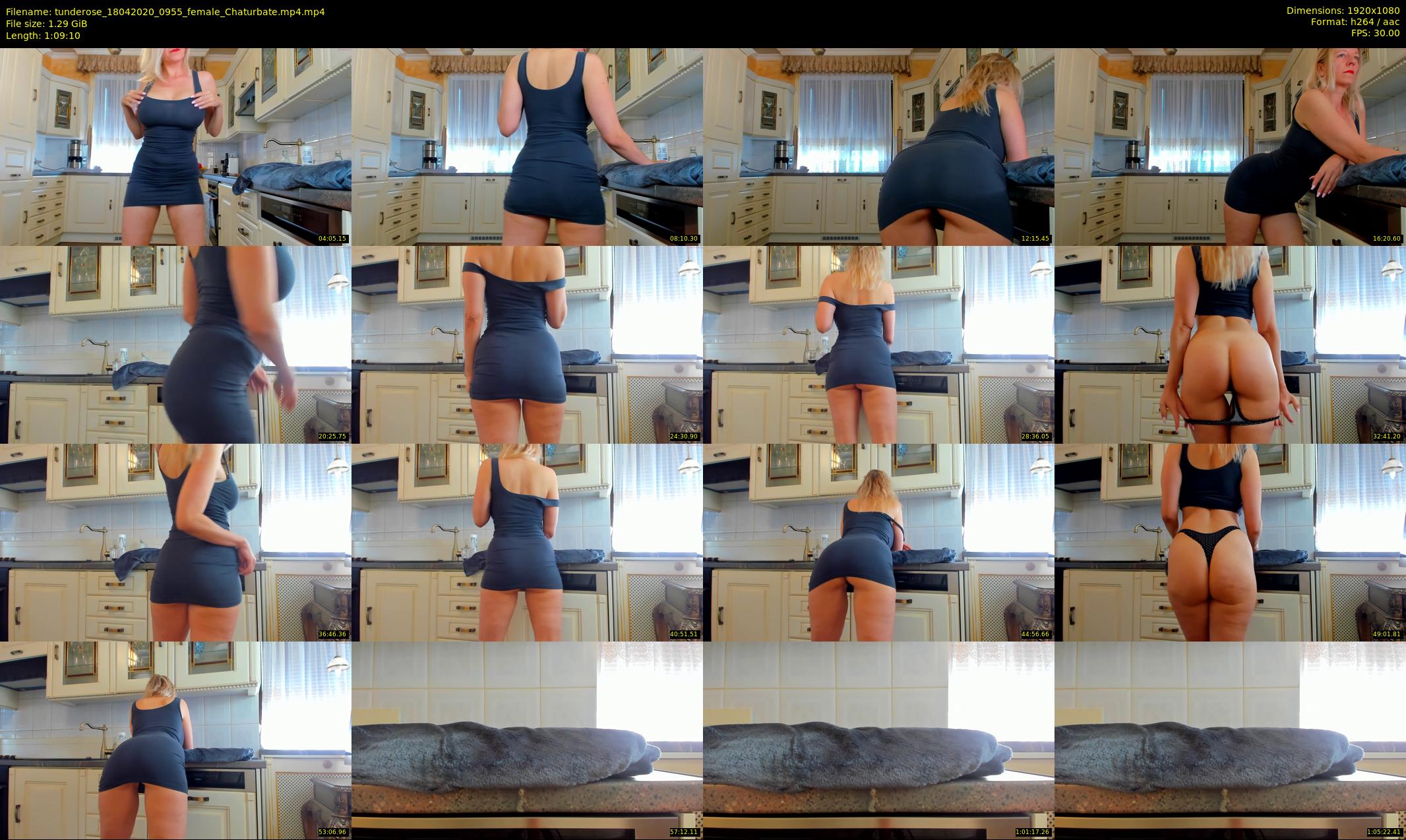 tunderose — 70 minute Chaturbate female cam show recording, 1080p, Apr 18, 2020