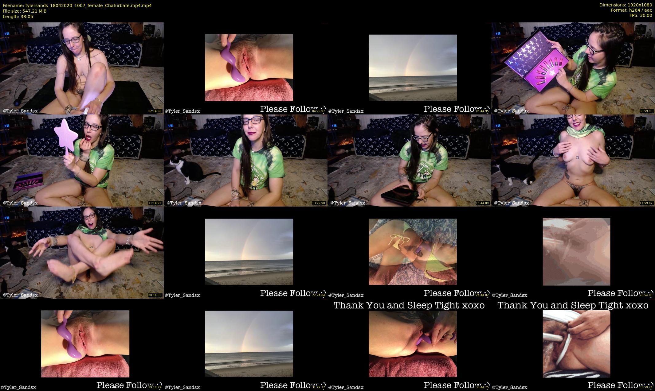 tylersands — 39 minute Chaturbate female cam show recording, 1080p, Apr 18, 2020