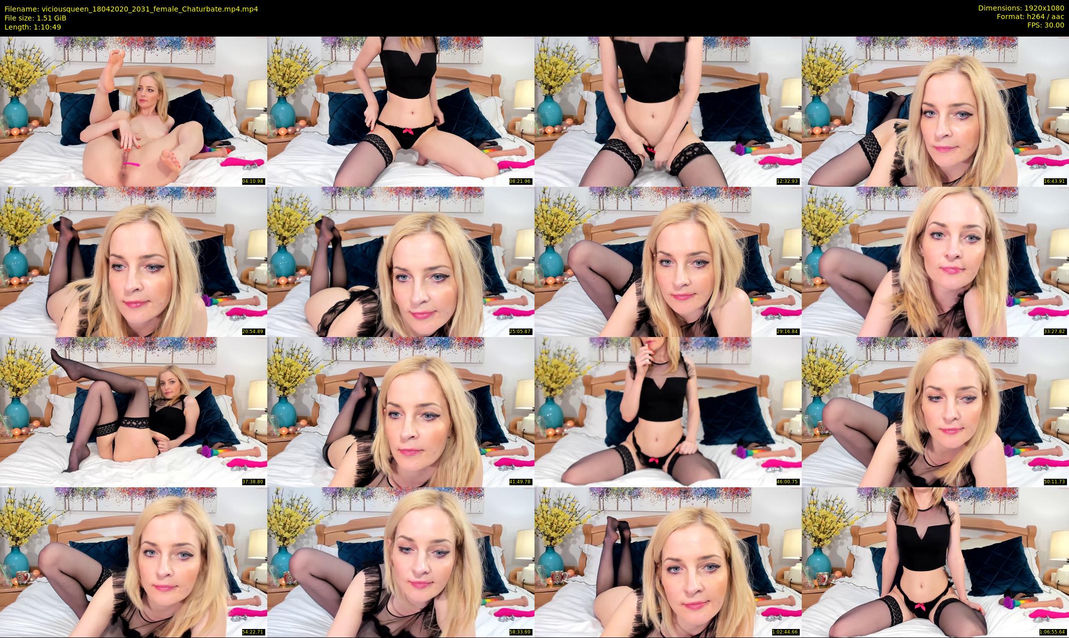 viciousqueen — 71 minute Chaturbate female cam show recording, 1080p, Apr 18, 2020