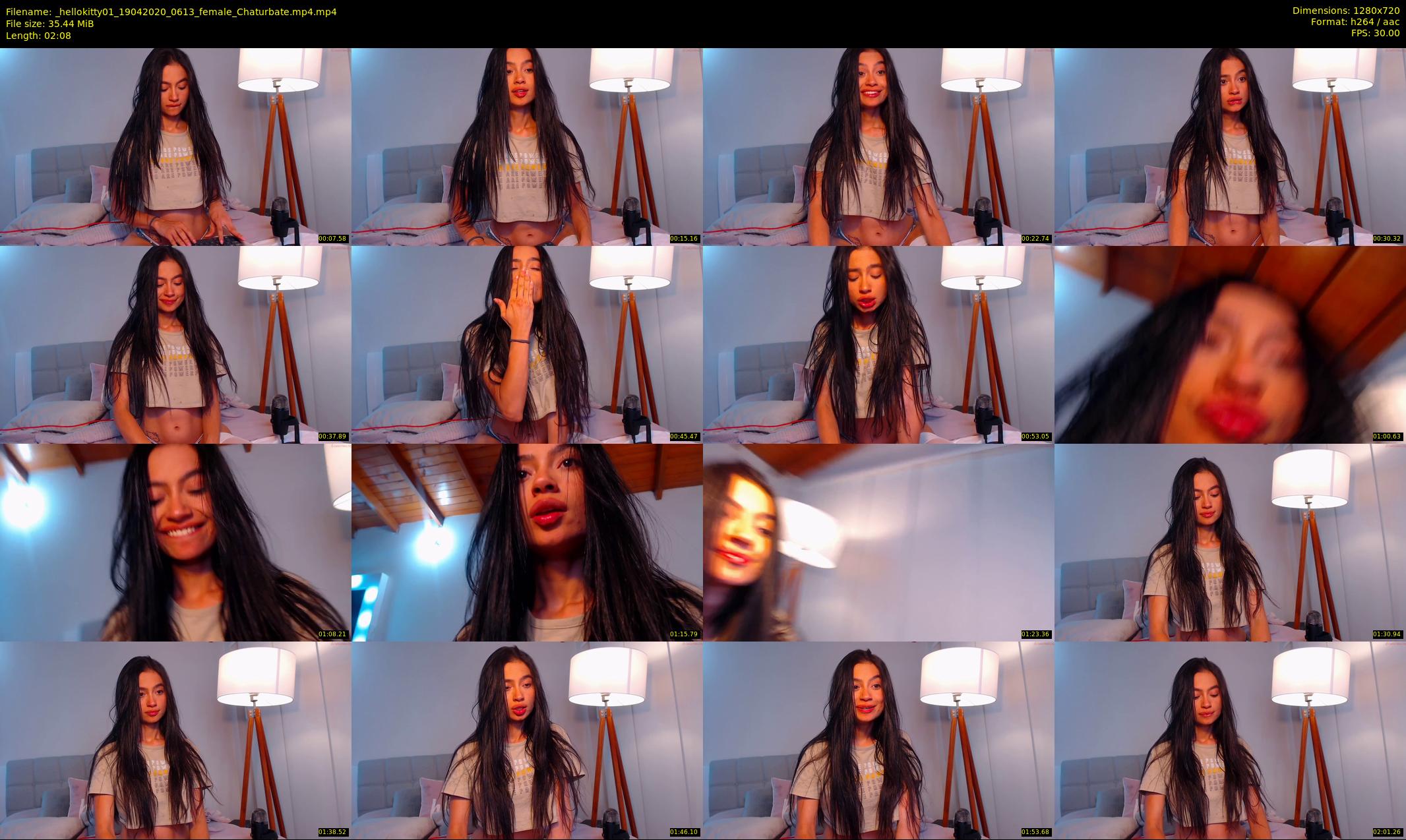 _hellokitty01 — 3 minute Chaturbate female cam show recording, 720p, Apr 19, 2020