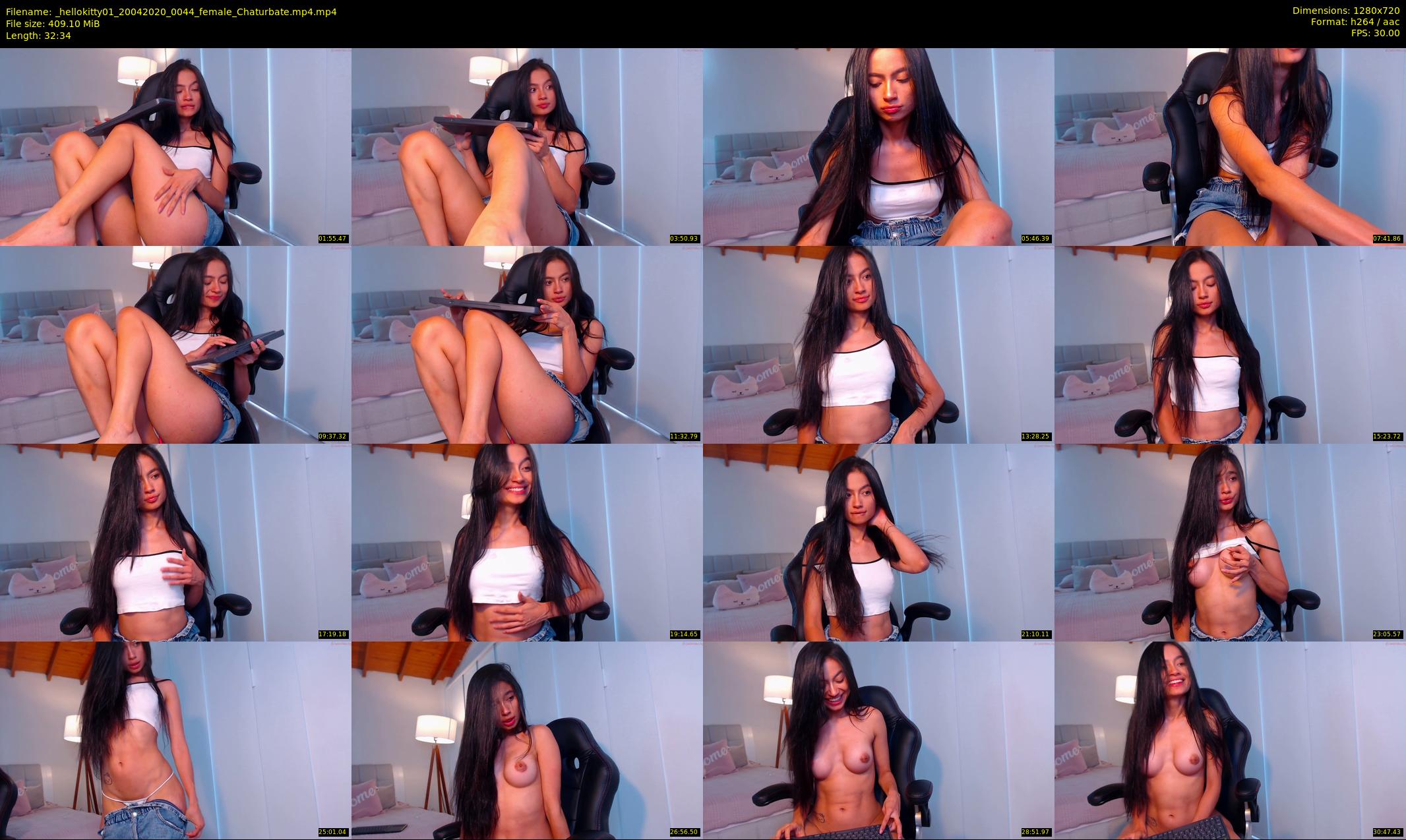 _hellokitty01 — 33 minute Chaturbate female cam show recording, 720p, Apr 20, 2020