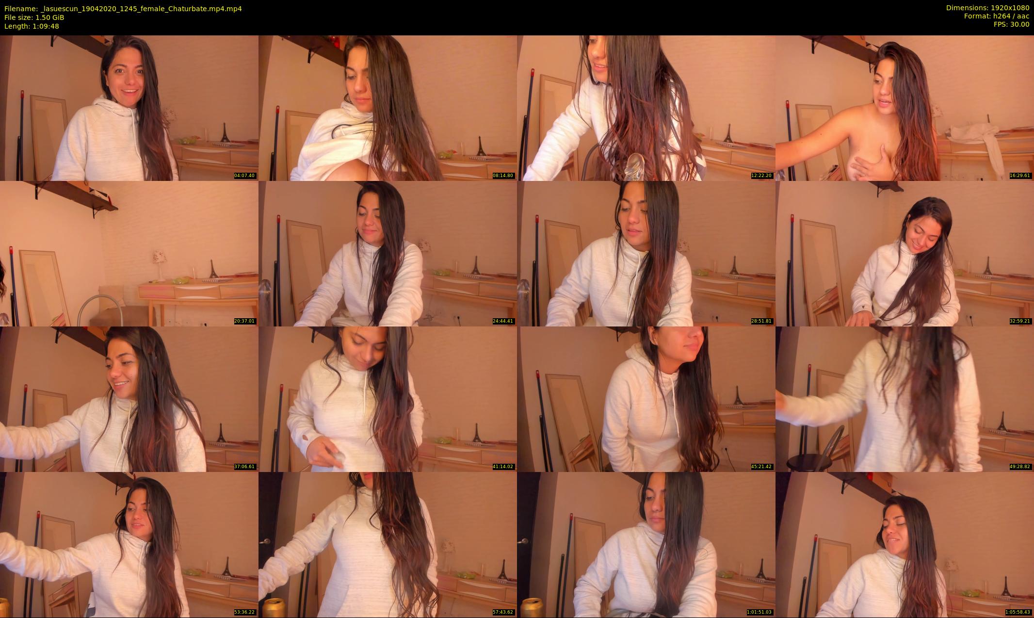_lasuescun — 70 minute Chaturbate female cam show recording, 1080p, Apr 19, 2020