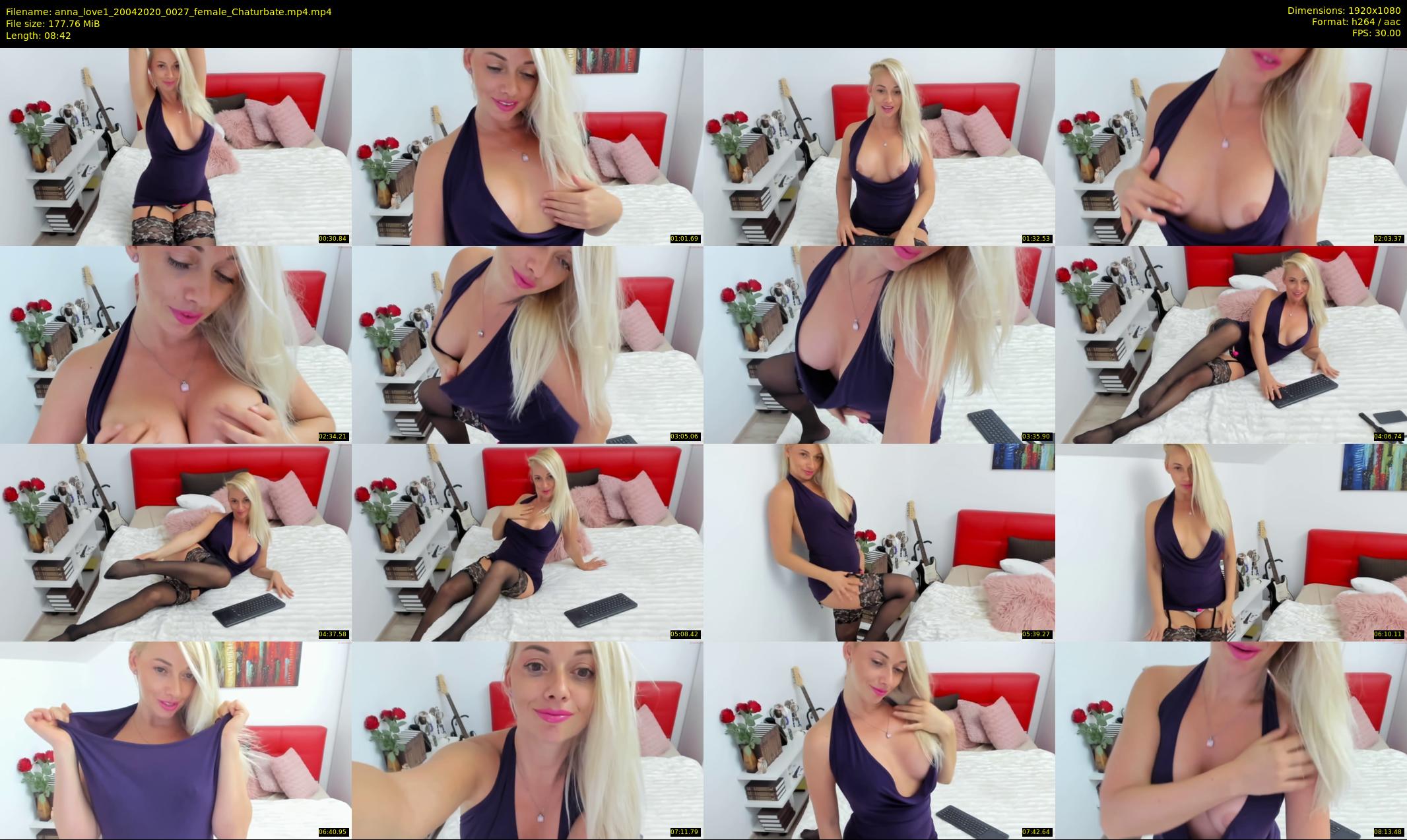 anna_love1 — 9 minute Chaturbate female cam show recording, 1080p, Apr 20, 2020