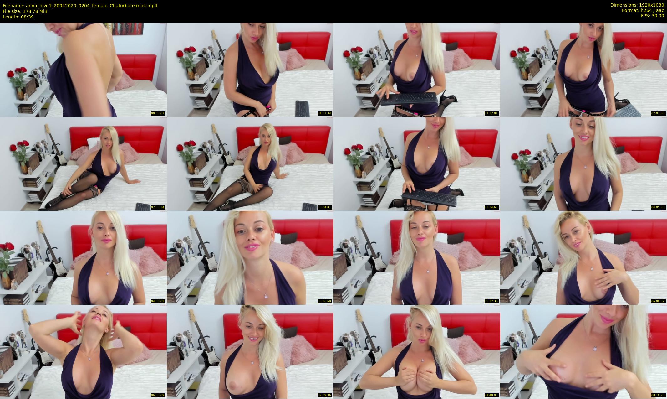 anna_love1 — 9 minute Chaturbate female cam show recording, 1080p, Apr 20, 2020