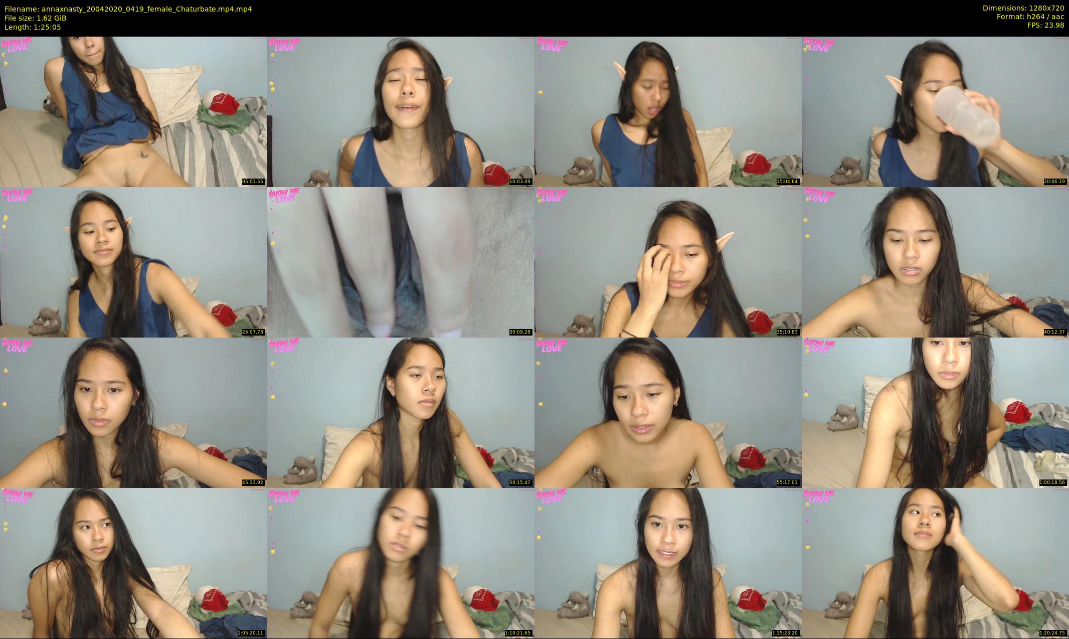 annaxnasty — 86 minute Chaturbate female cam show recording, 720p, Apr 20, 2020