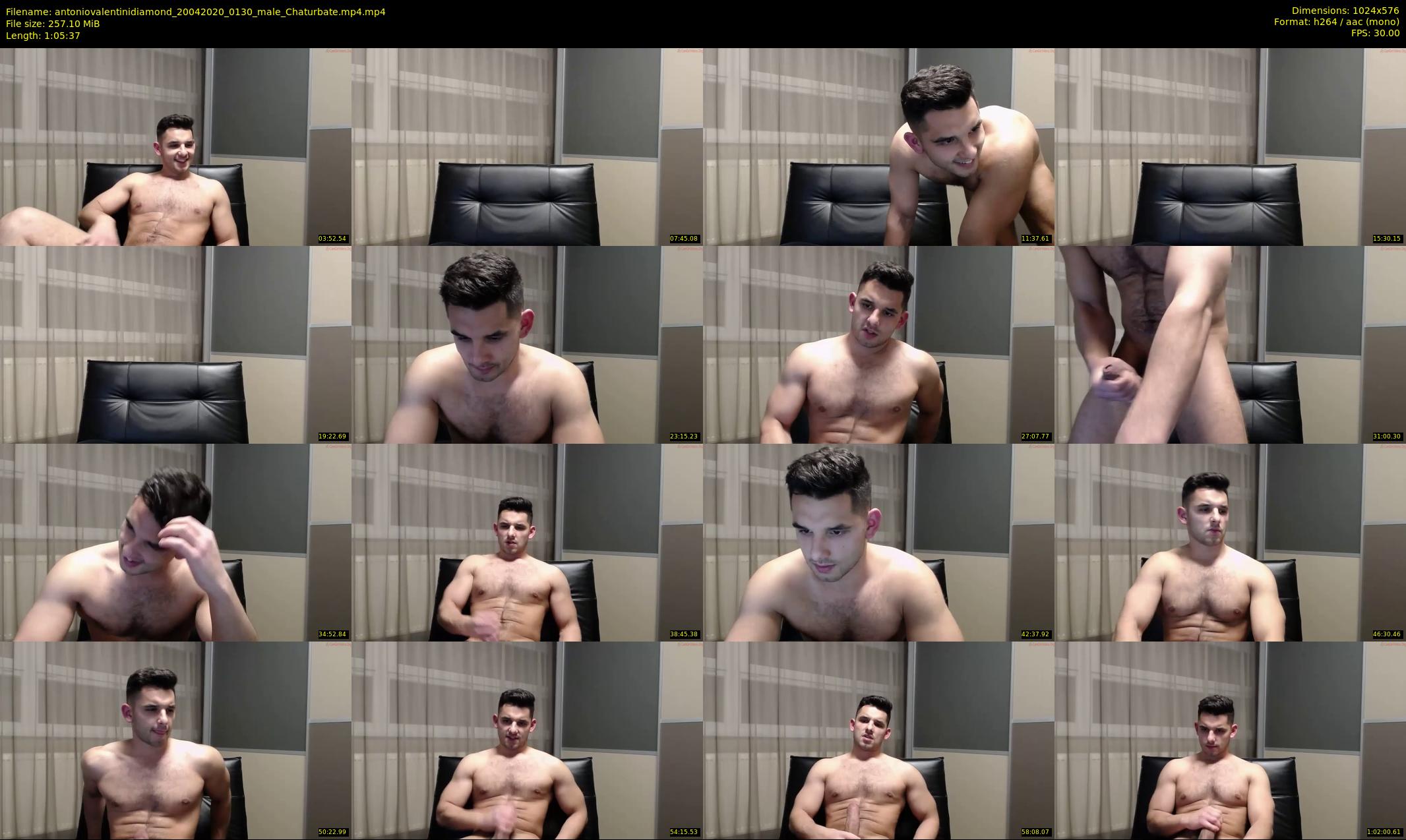 antoniovalentinidiamond — 66 minute Chaturbate male cam show recording, 480p, Apr 20, 2020