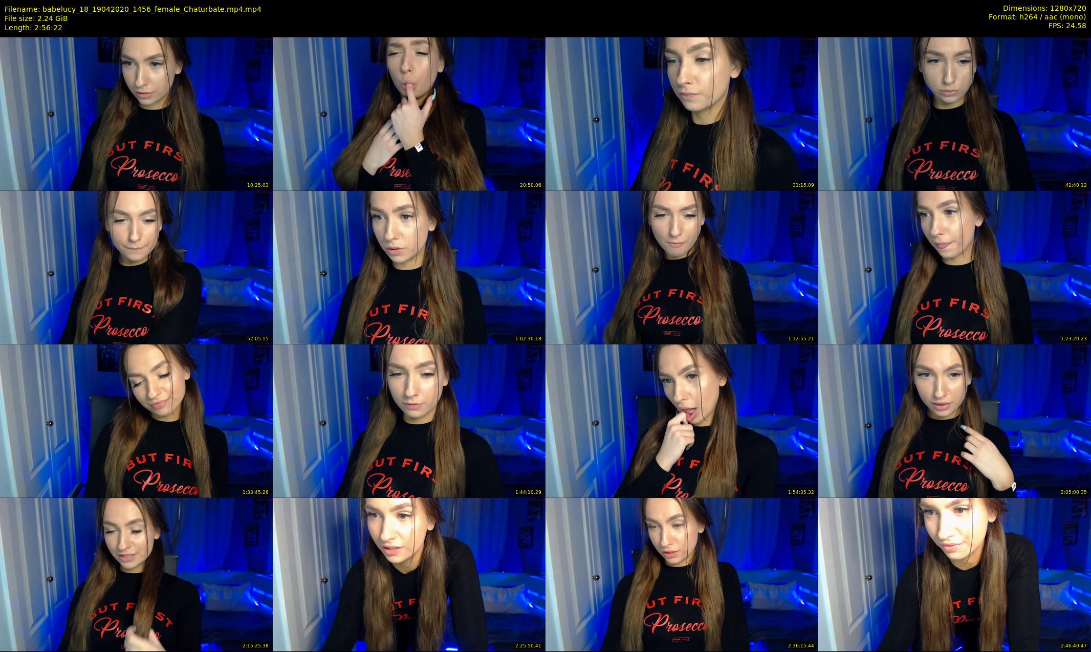 babelucy_18 — 177 minute Chaturbate female cam show recording, 720p, Apr 19, 2020