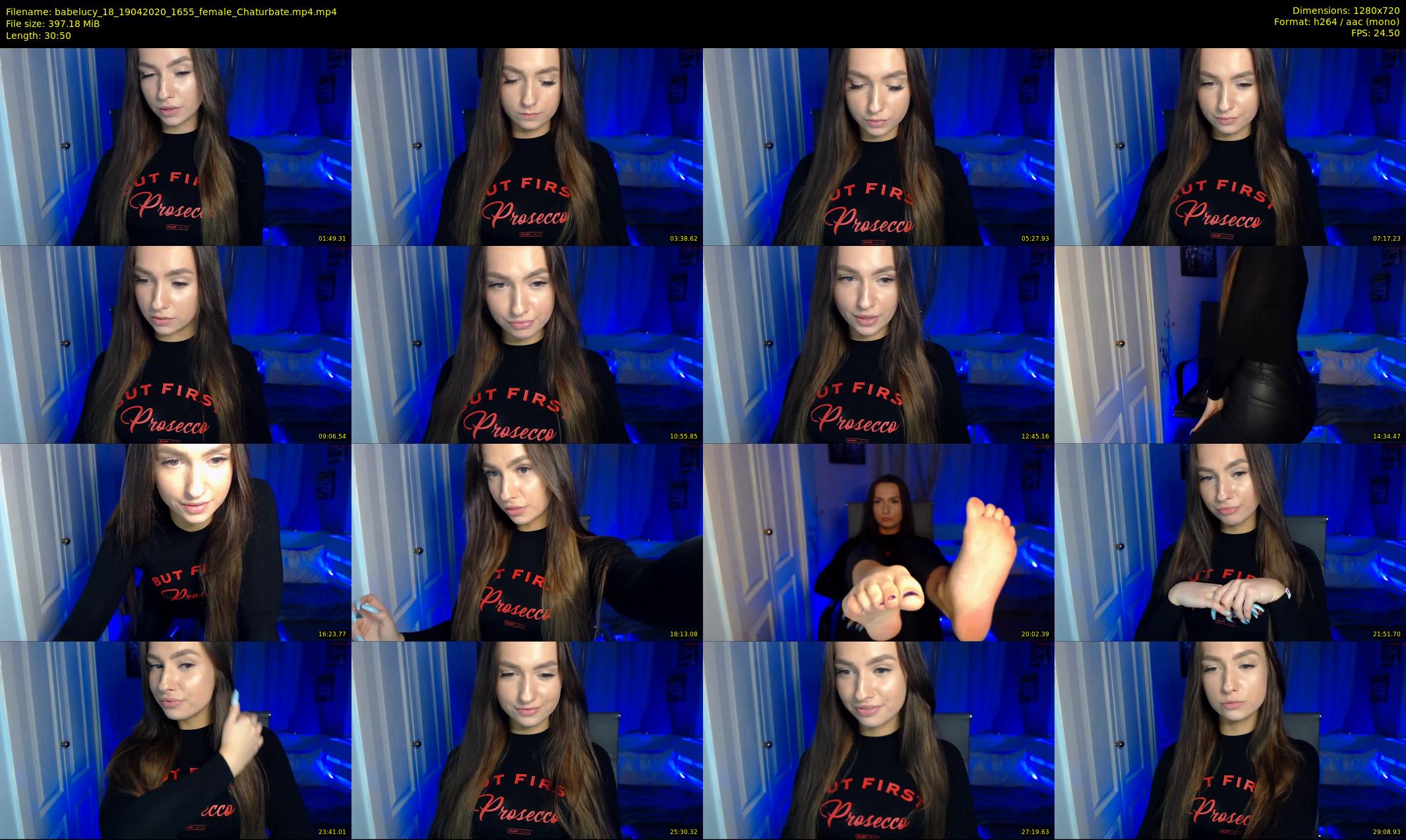 babelucy_18 — 31 minute Chaturbate female cam show recording, 720p, Apr 19, 2020