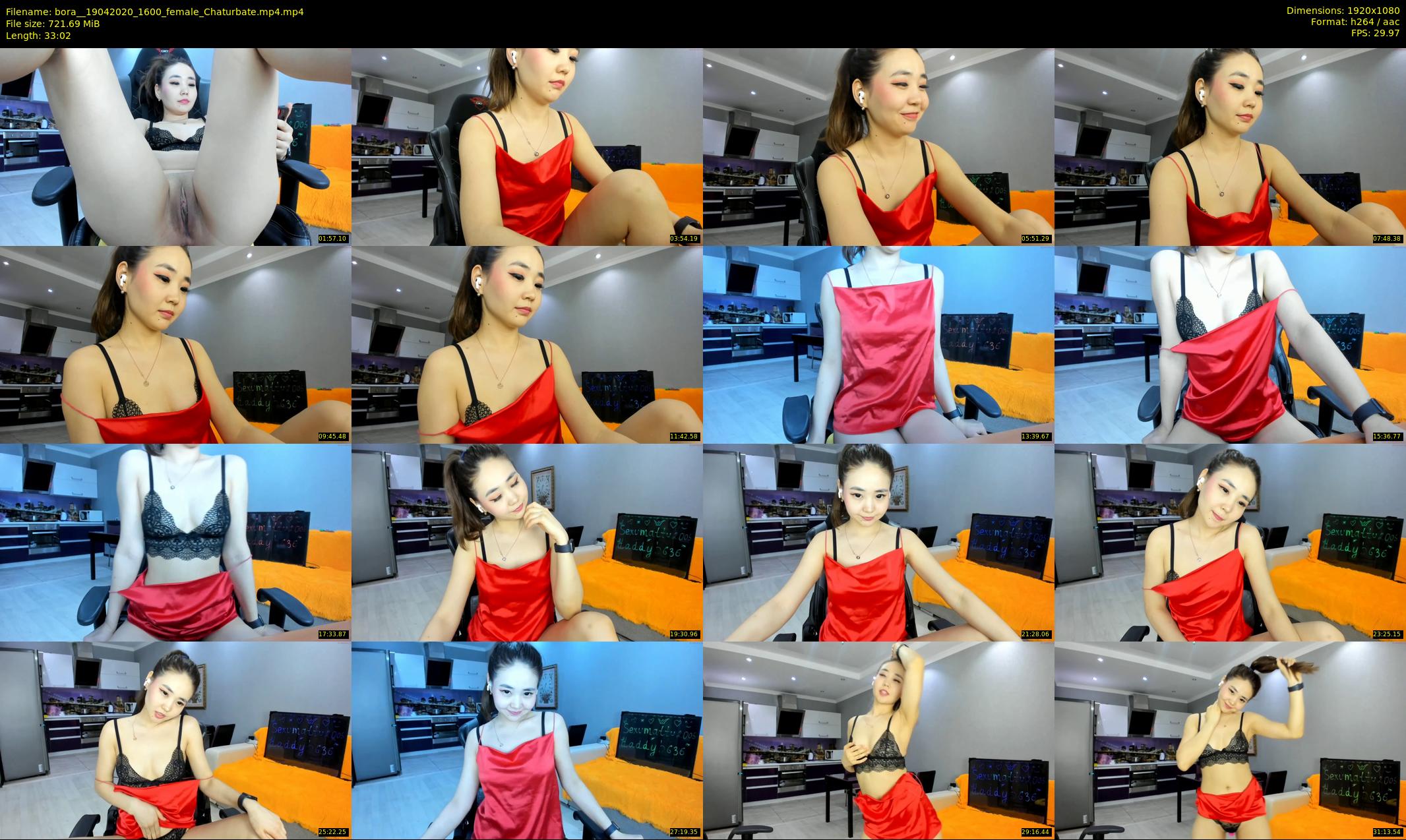 bora_ — 34 minute Chaturbate female cam show recording, 1080p, Apr 19, 2020