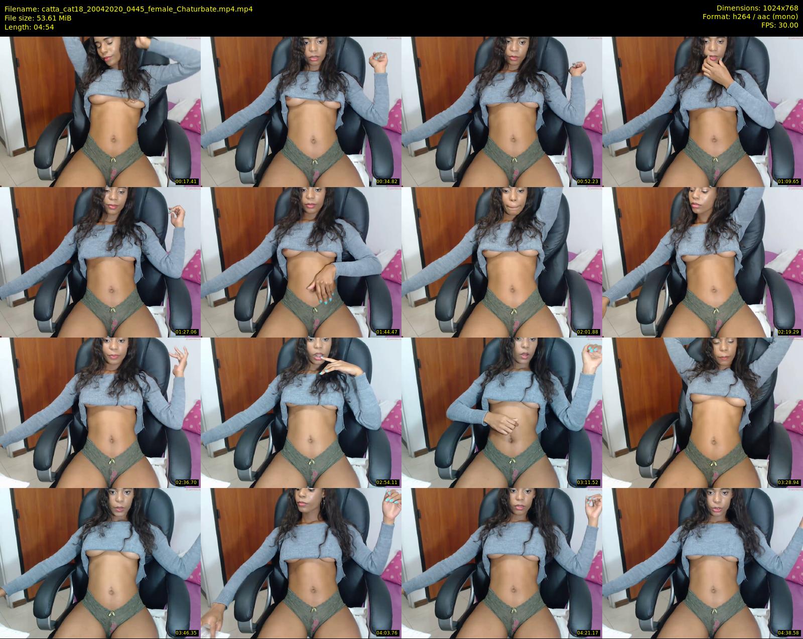 catta_cat18 — 5 minute Chaturbate female cam show recording, 720p, Apr 20, 2020