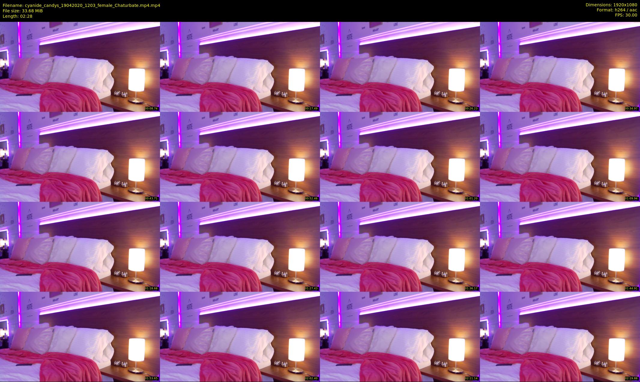 cyanide_candys — 3 minute Chaturbate female cam show recording, 1080p, Apr 19, 2020