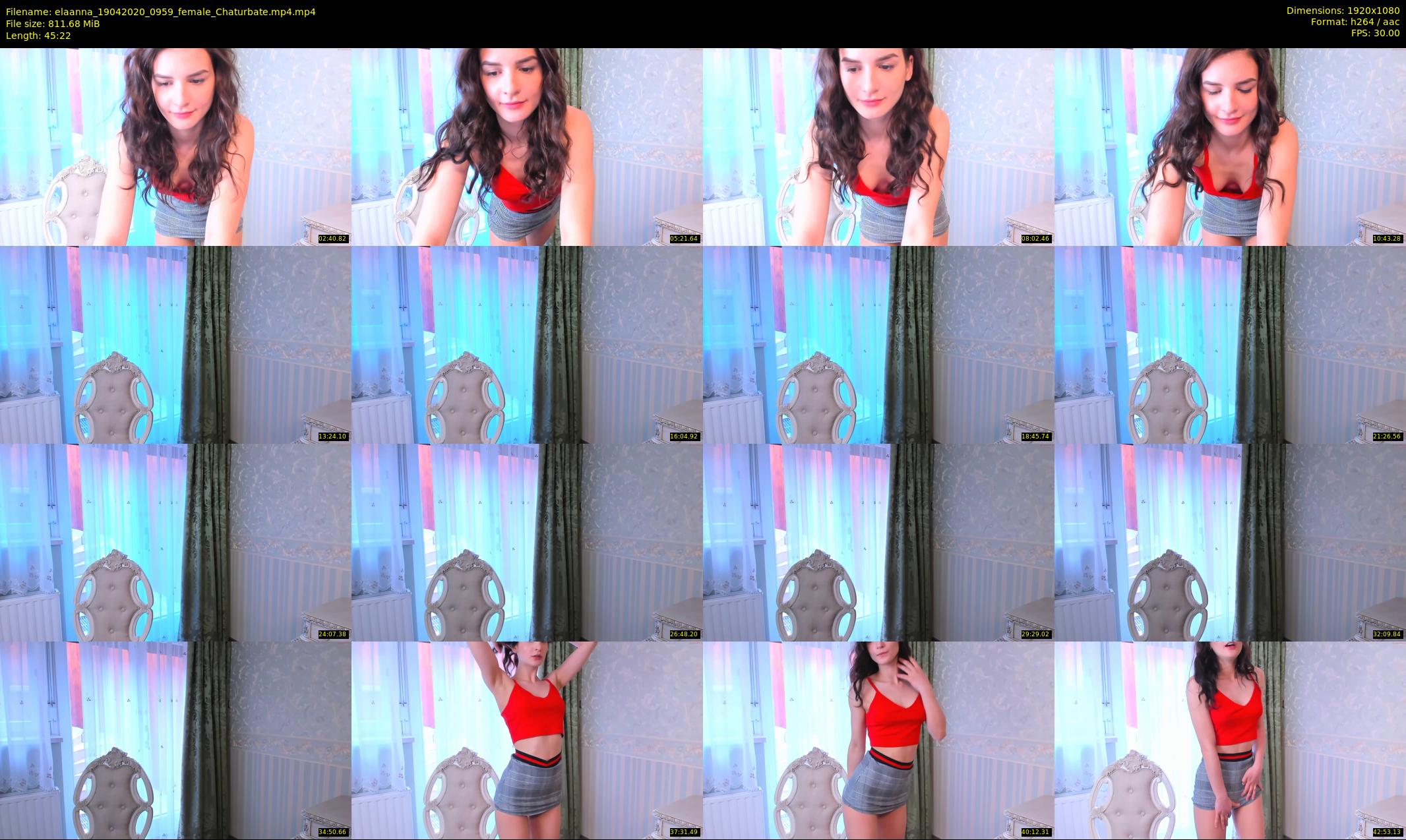 elaanna — 46 minute Chaturbate female cam show recording, 1080p, Apr 19, 2020