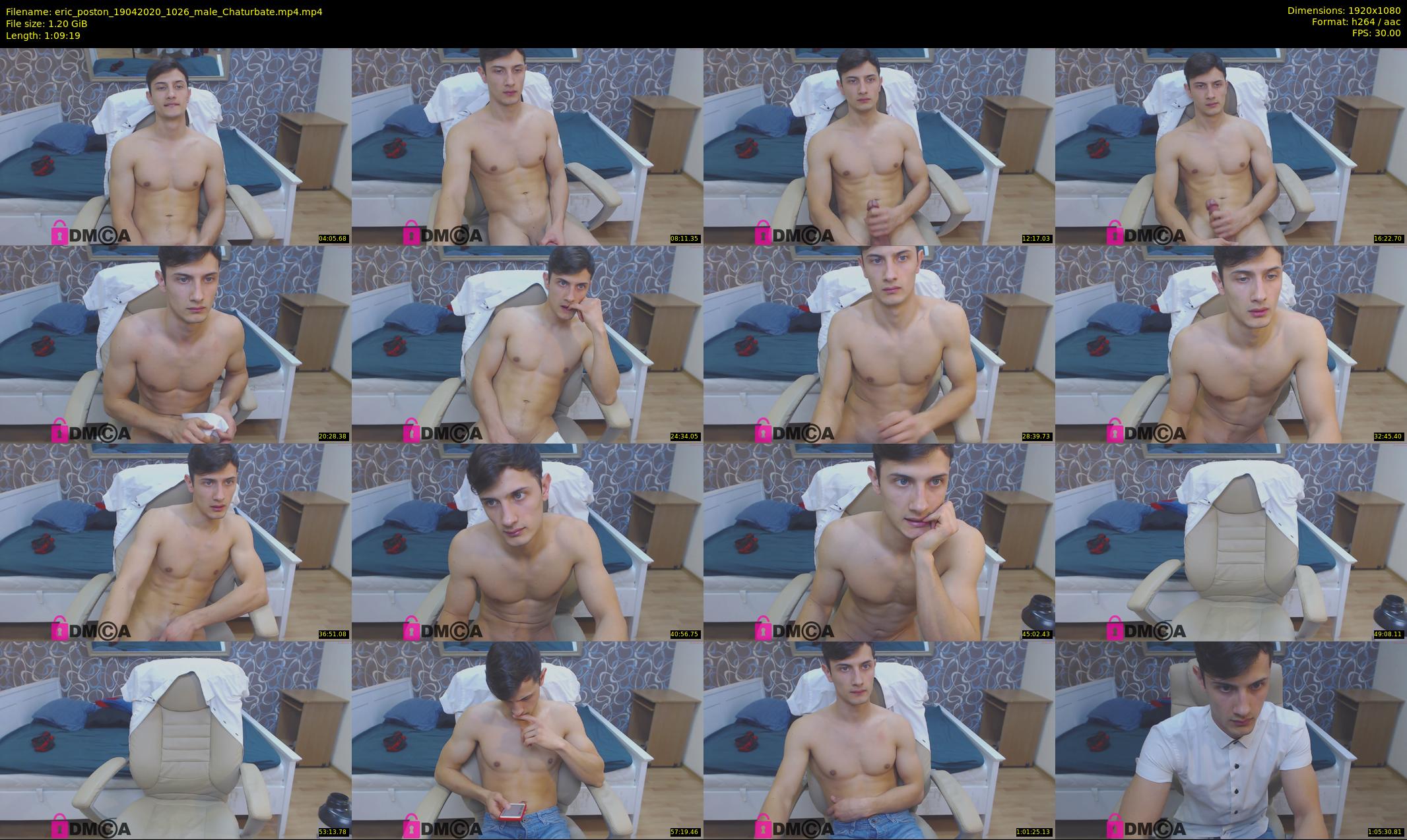 eric_poston — 70 minute Chaturbate male cam show recording, 1080p, Apr 19, 2020