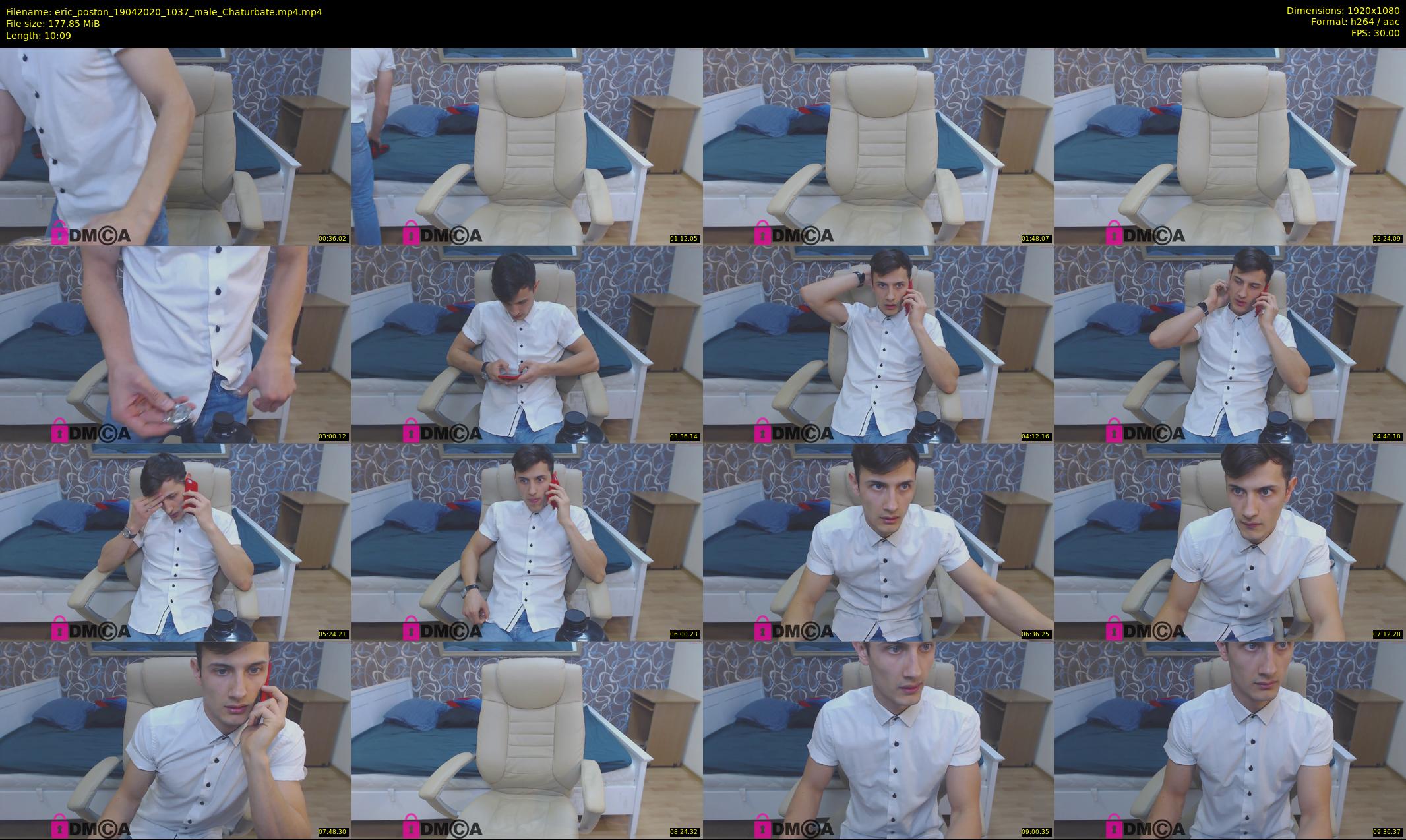 eric_poston — 11 minute Chaturbate male cam show recording, 1080p, Apr 19, 2020