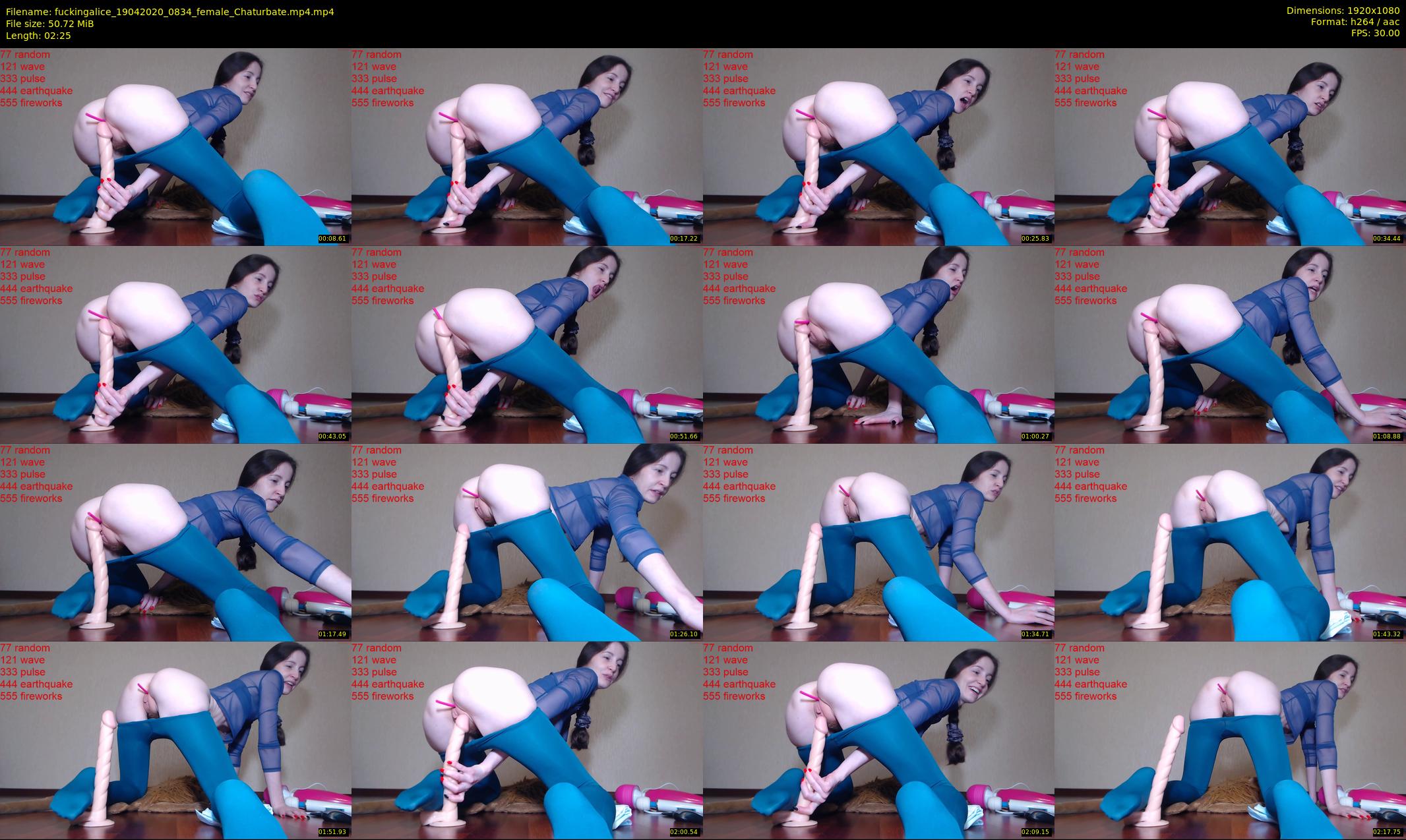 fuckingalice — 3 minute Chaturbate female cam show recording, 1080p, Apr 19, 2020