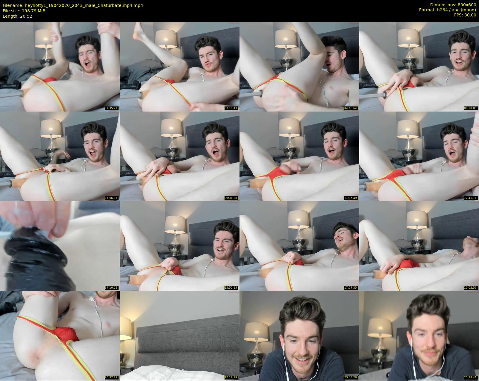 heyhotty1 — 27 minute Chaturbate male cam show recording, 480p, Apr 19, 2020