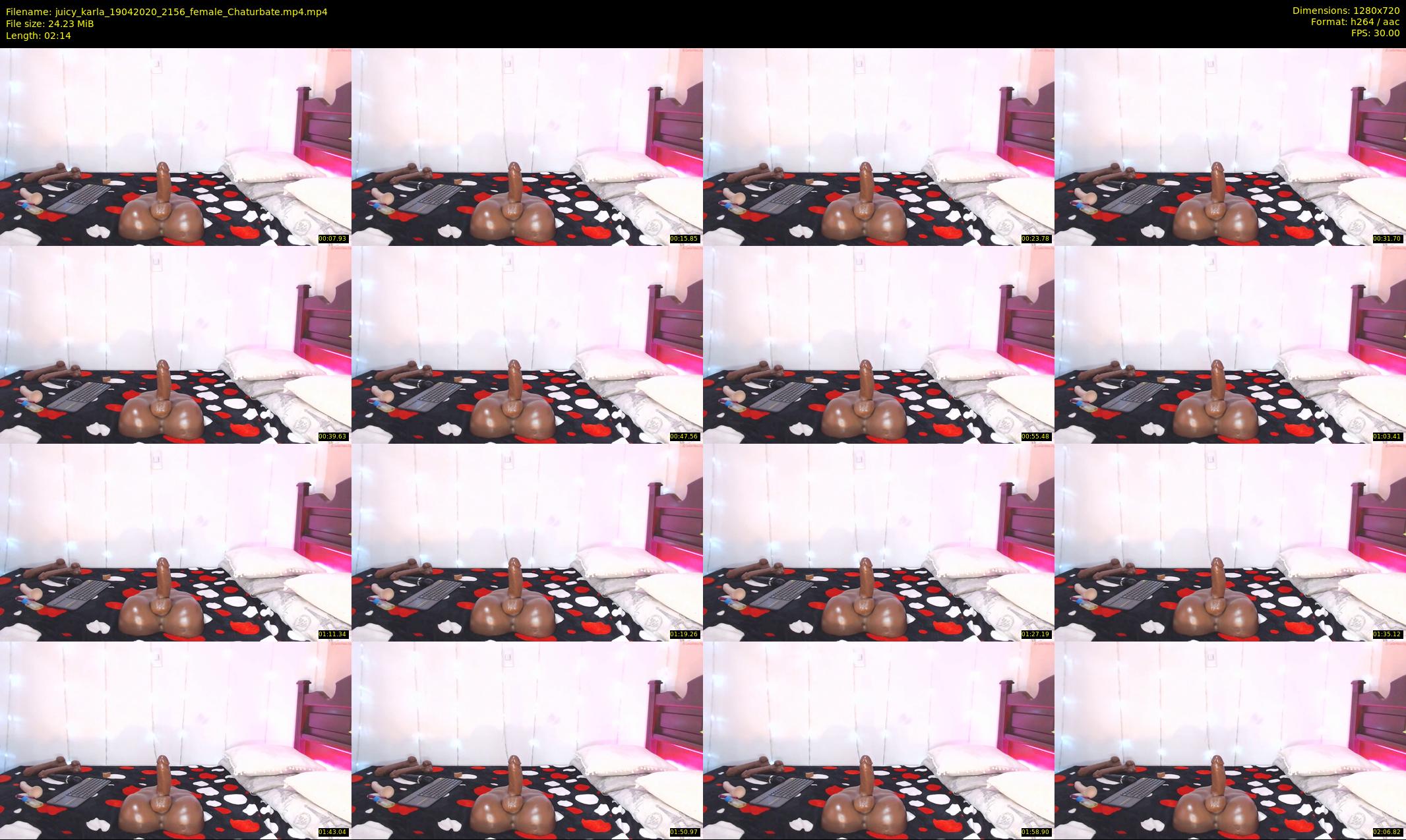 juicy_karla — 3 minute Chaturbate female cam show recording, 720p, Apr 19, 2020