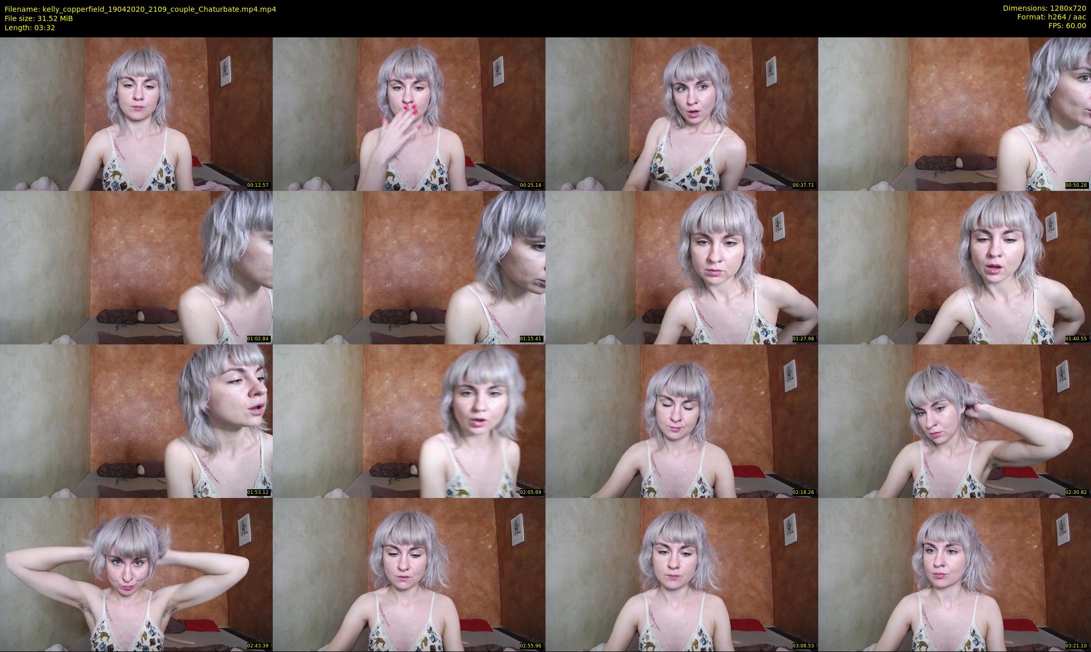 kelly_copperfield — 4 minute Chaturbate female cam show recording, 720p, Apr 19, 2020