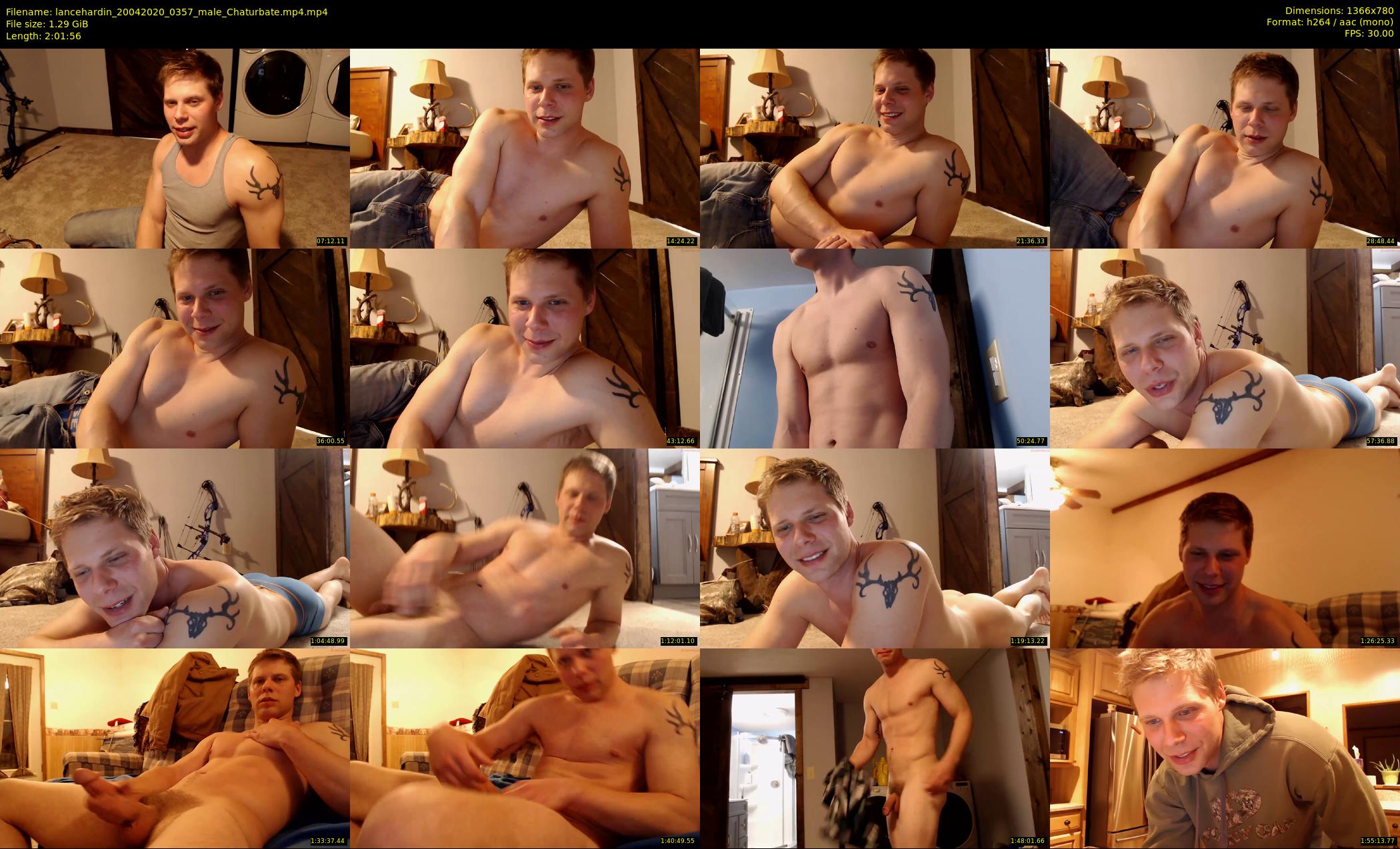 lancehardin — 122 minute Chaturbate male cam show recording, 720p, Apr 20, 2020