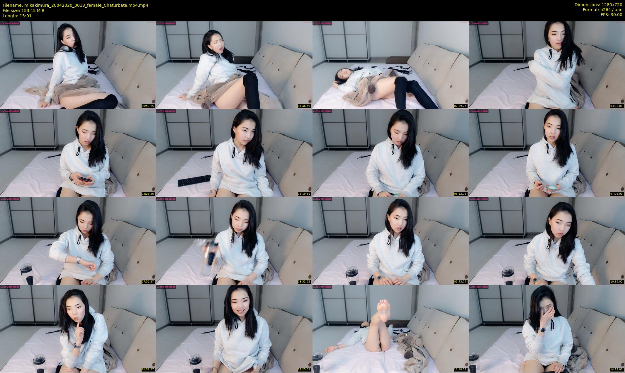 mikakimura — 16 minute Chaturbate female cam show recording, 720p, Apr 20, 2020
