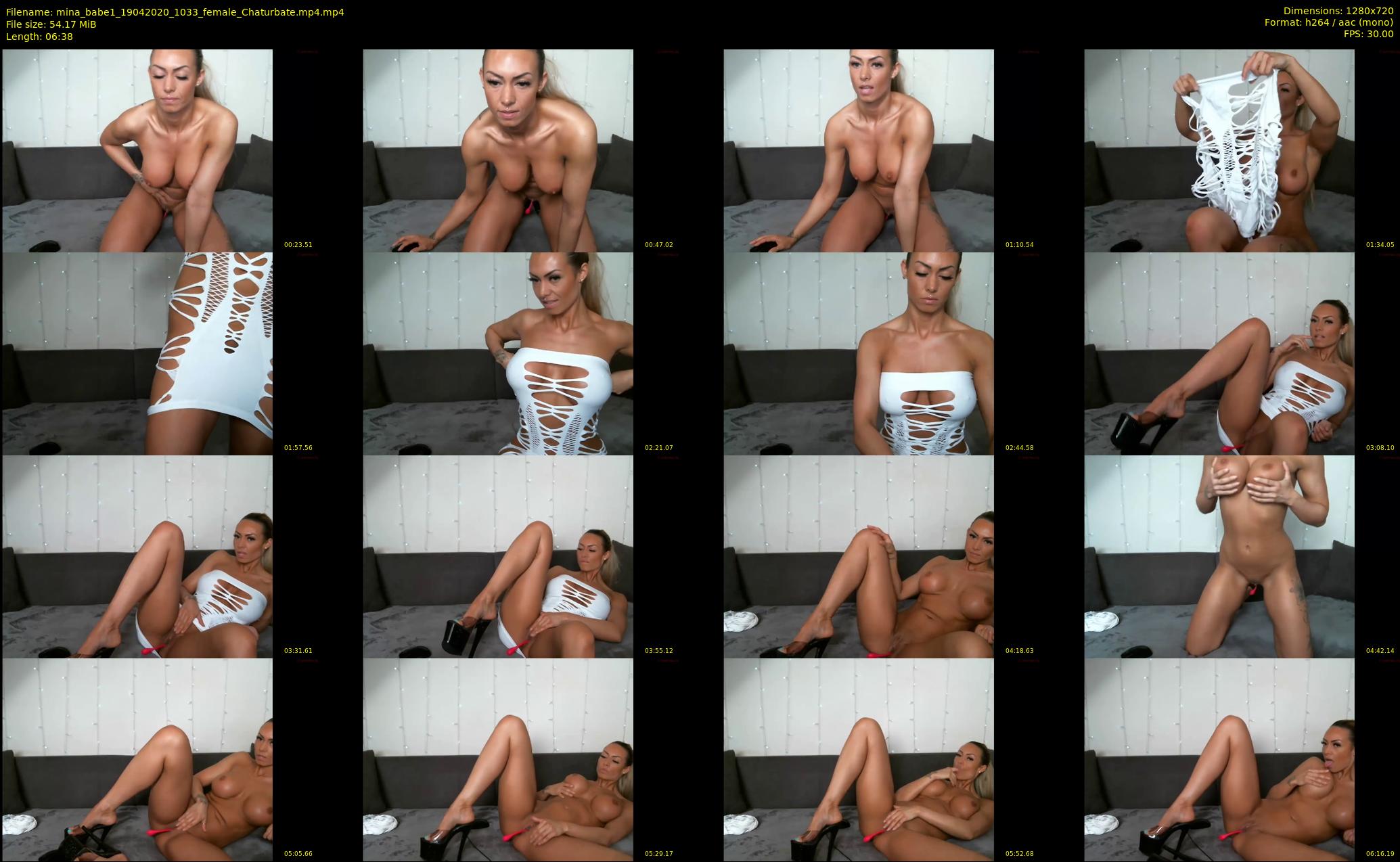 mina_babe1 — 7 minute Chaturbate female cam show recording, 720p, Apr 19, 2020