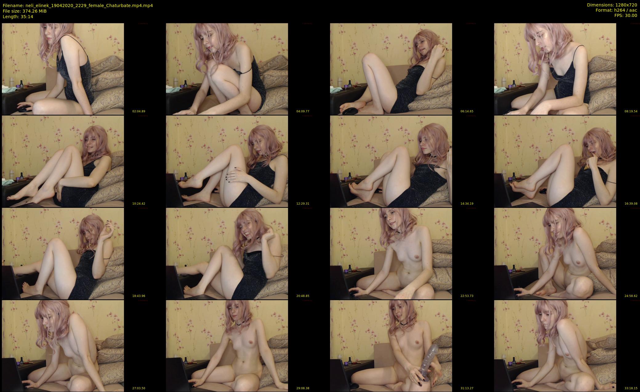 neli_elinek — 36 minute Chaturbate female cam show recording, 720p, Apr 19, 2020