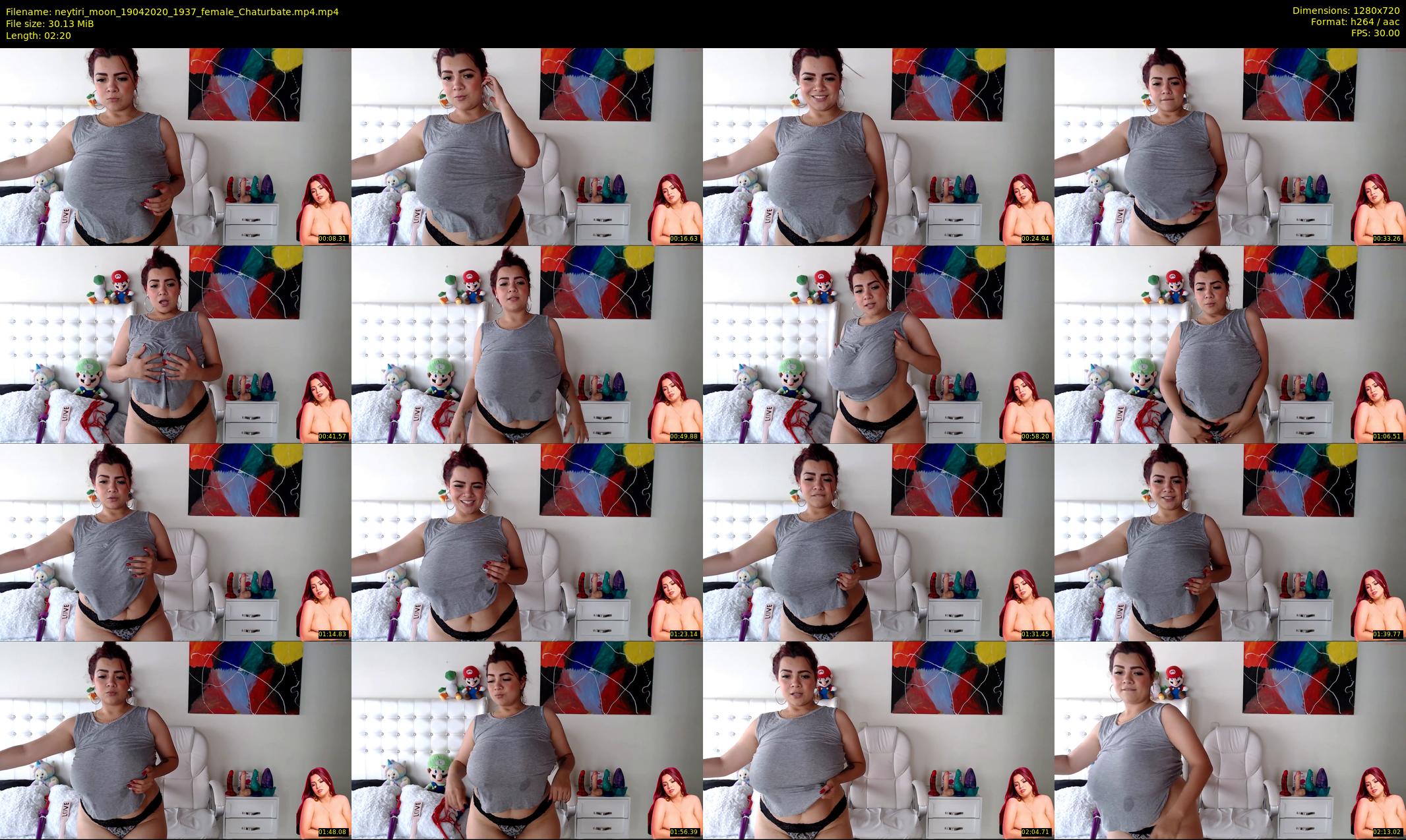 neytiri_moon — 3 minute Chaturbate female cam show recording, 720p, Apr 19, 2020