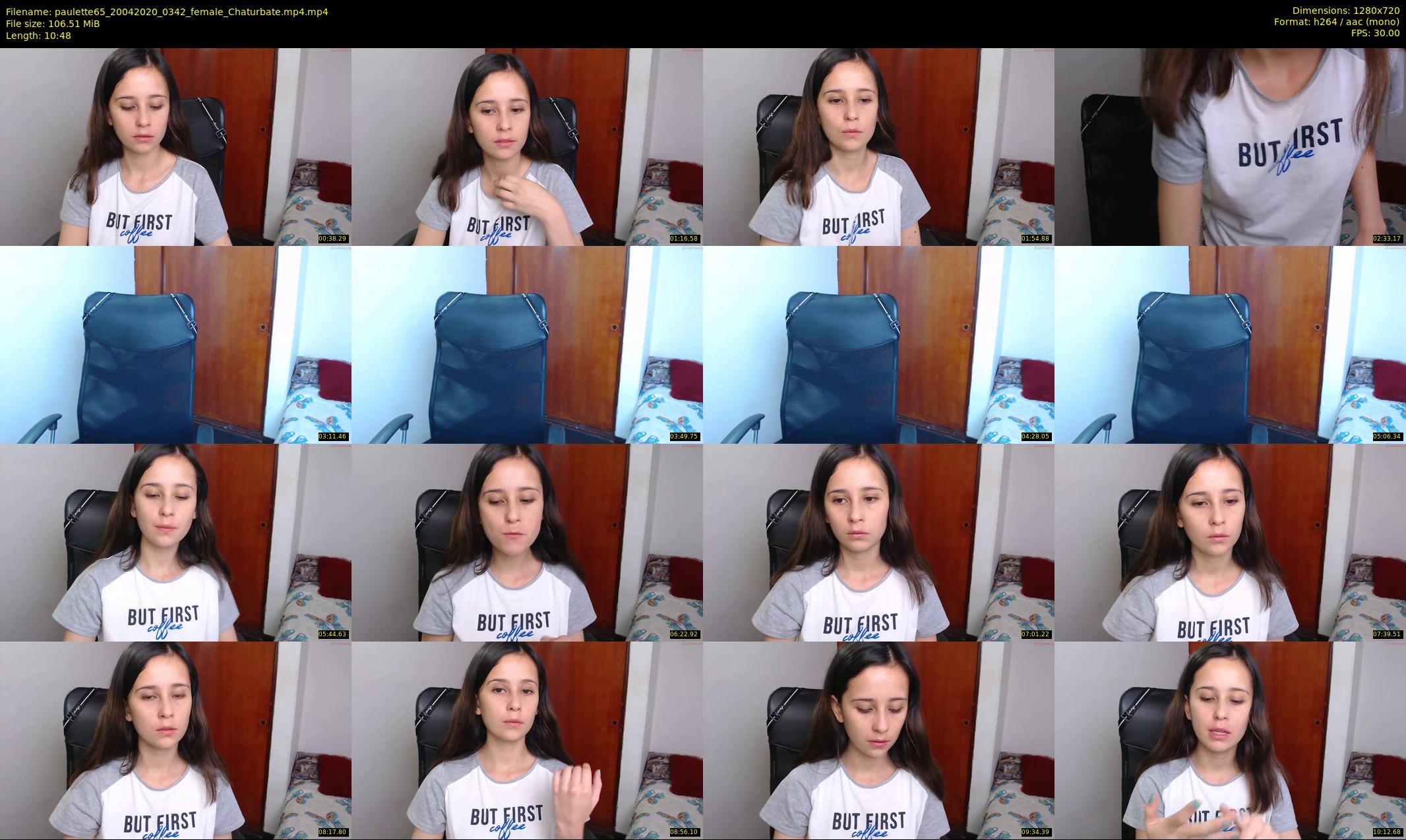 paulette65 — 11 minute Chaturbate female cam show recording, 720p, Apr 20, 2020