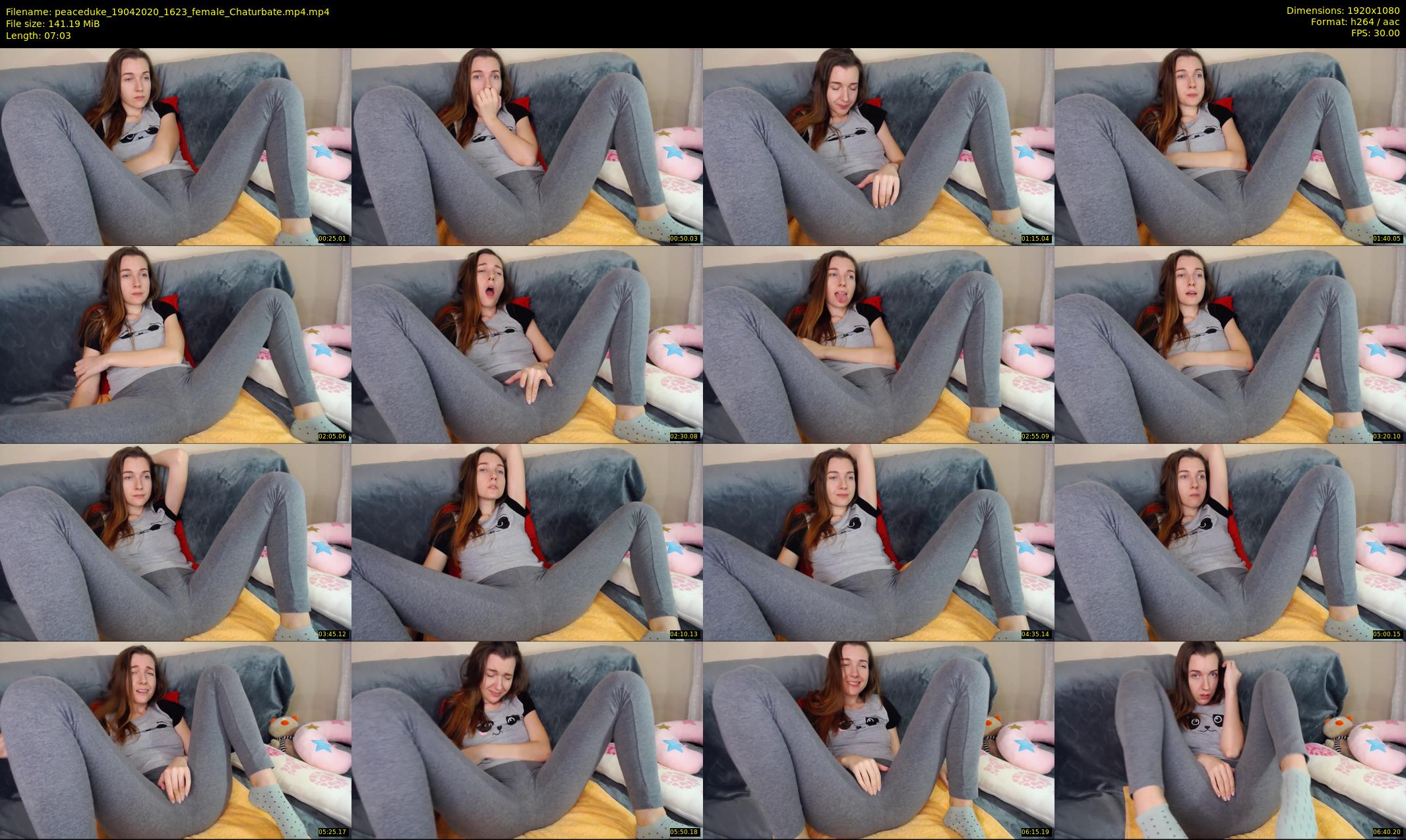 peaceduke — 8 minute Chaturbate female cam show recording, 1080p, Apr 19, 2020
