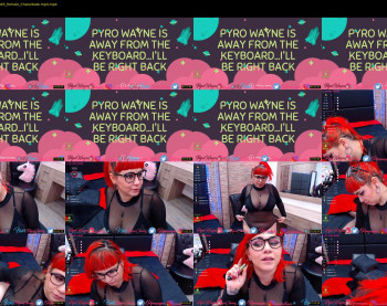 pyrowayne — 54 minute Chaturbate female cam show recording, 720p, Apr 20, 2020