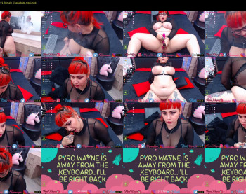 pyrowayne — 54 minute Chaturbate female cam show recording, 720p, Apr 20, 2020
